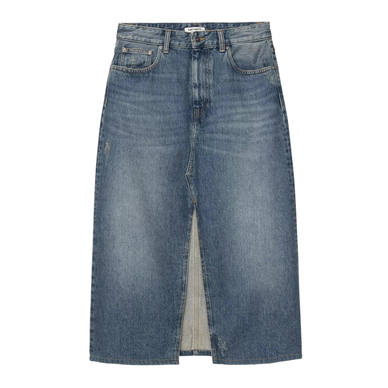 W' Brandon Skirt / CARHARTT WIP / BLUE GRIND WASH