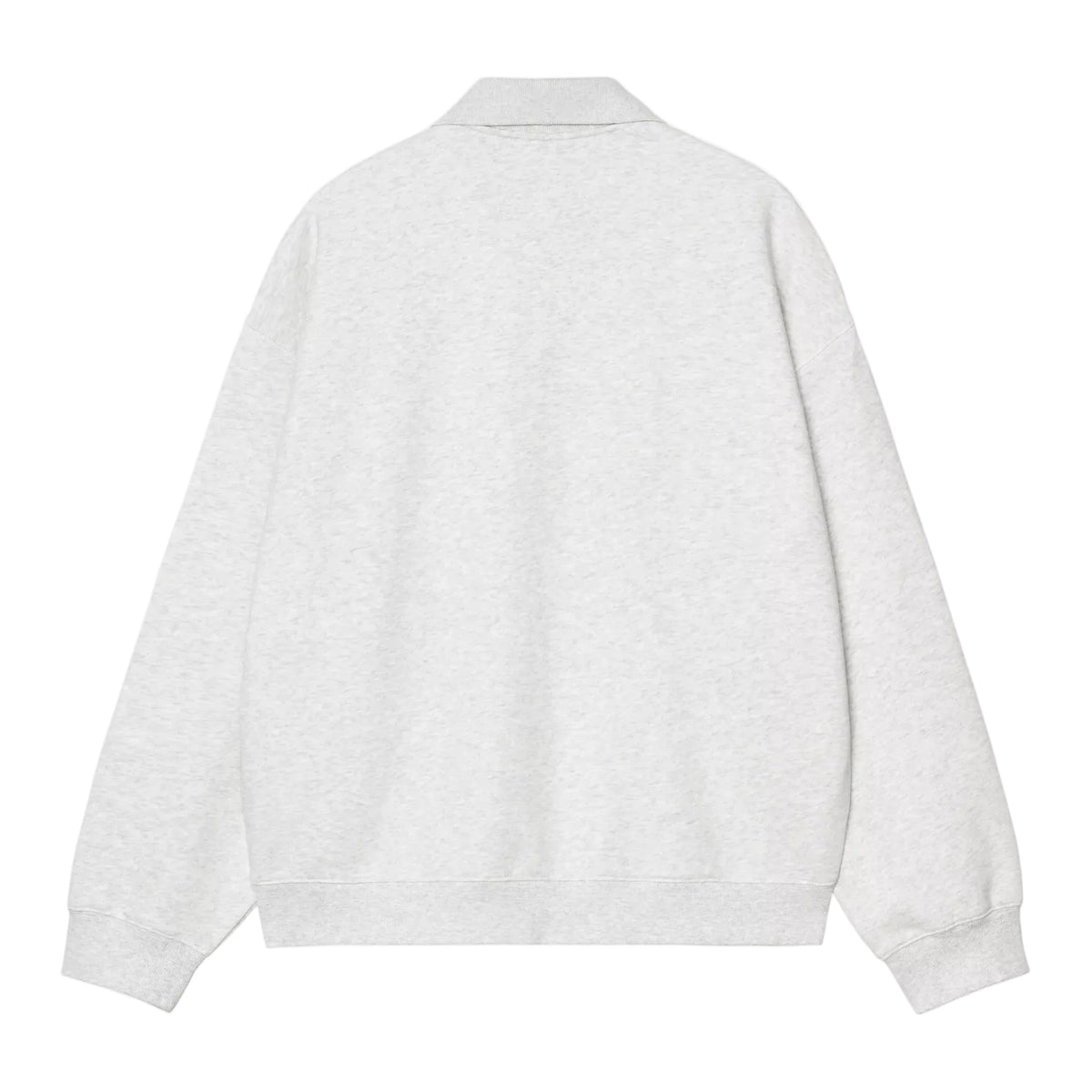 WIP Label Polo Sweatshirt / CARHARTT WIP / ASH HEATHER
