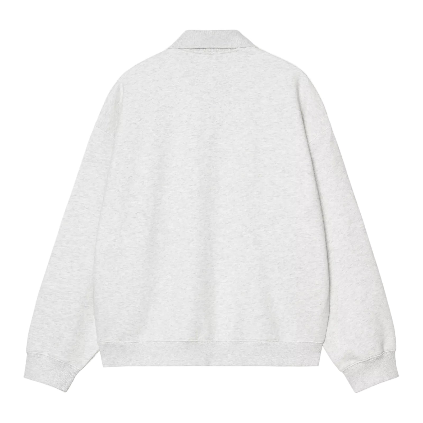 WIP Label Polo Sweatshirt / CARHARTT WIP / ASH HEATHER