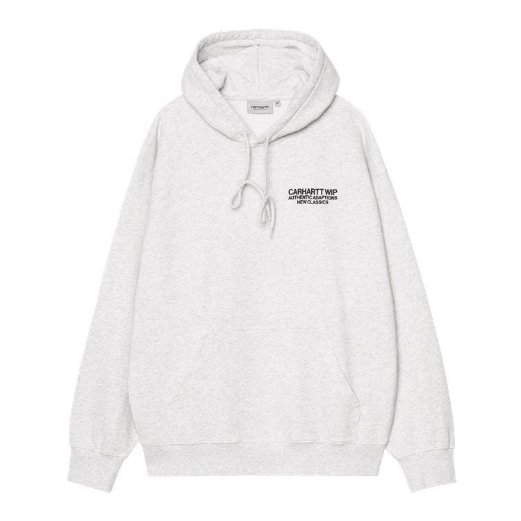 Hooded Sean Hamilton Sweatshirt / carhartt wip / ash heather