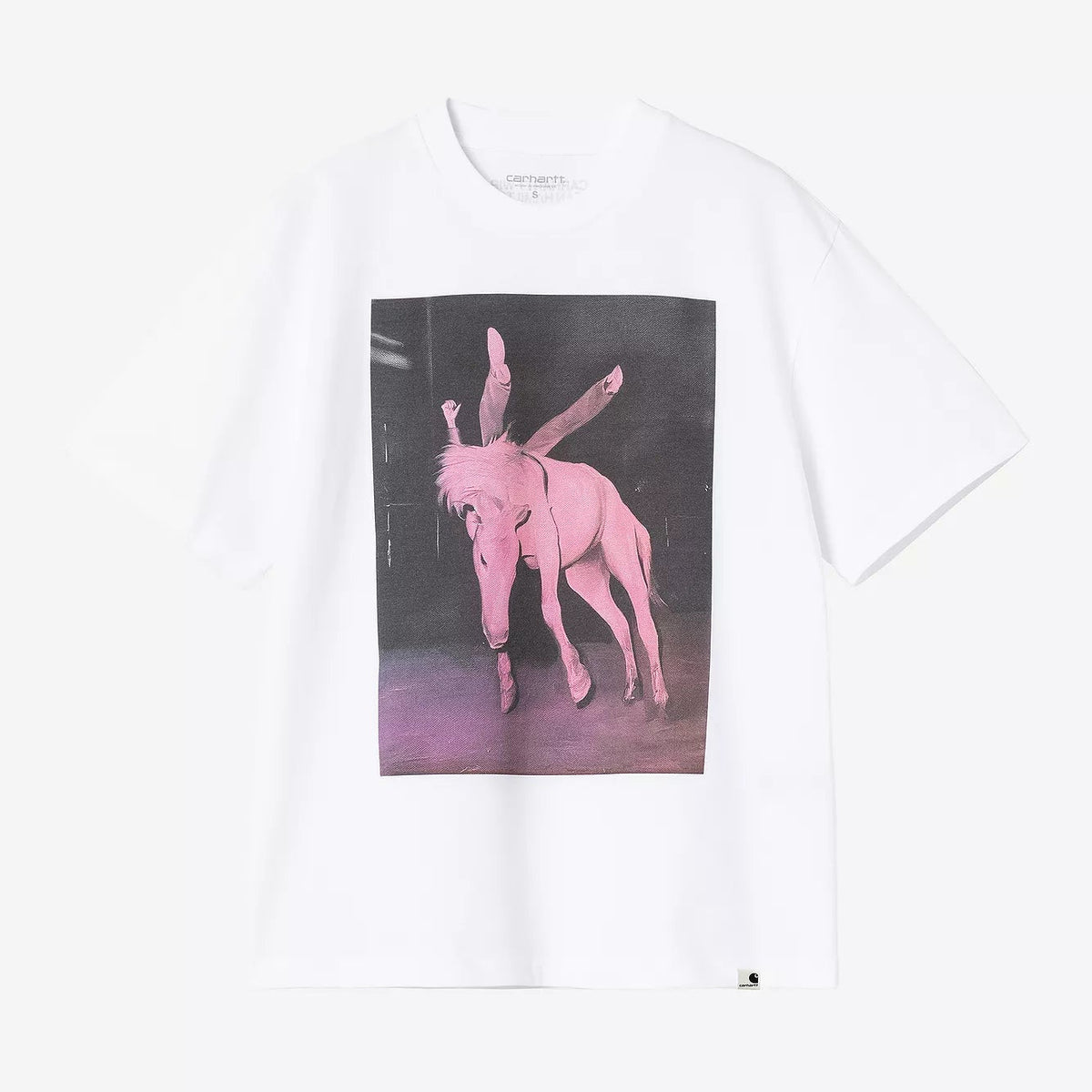W' S/S Sean Hamilton T-Shirt / CARHARTT WIP / WHITE
