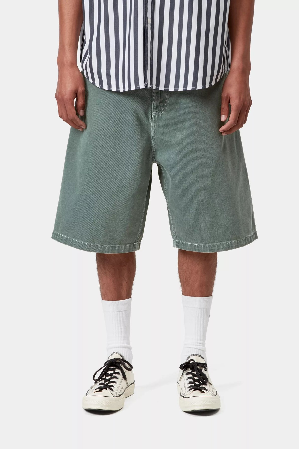 Brandon Short / carhartt wip / Velvet Green, Stone dyed