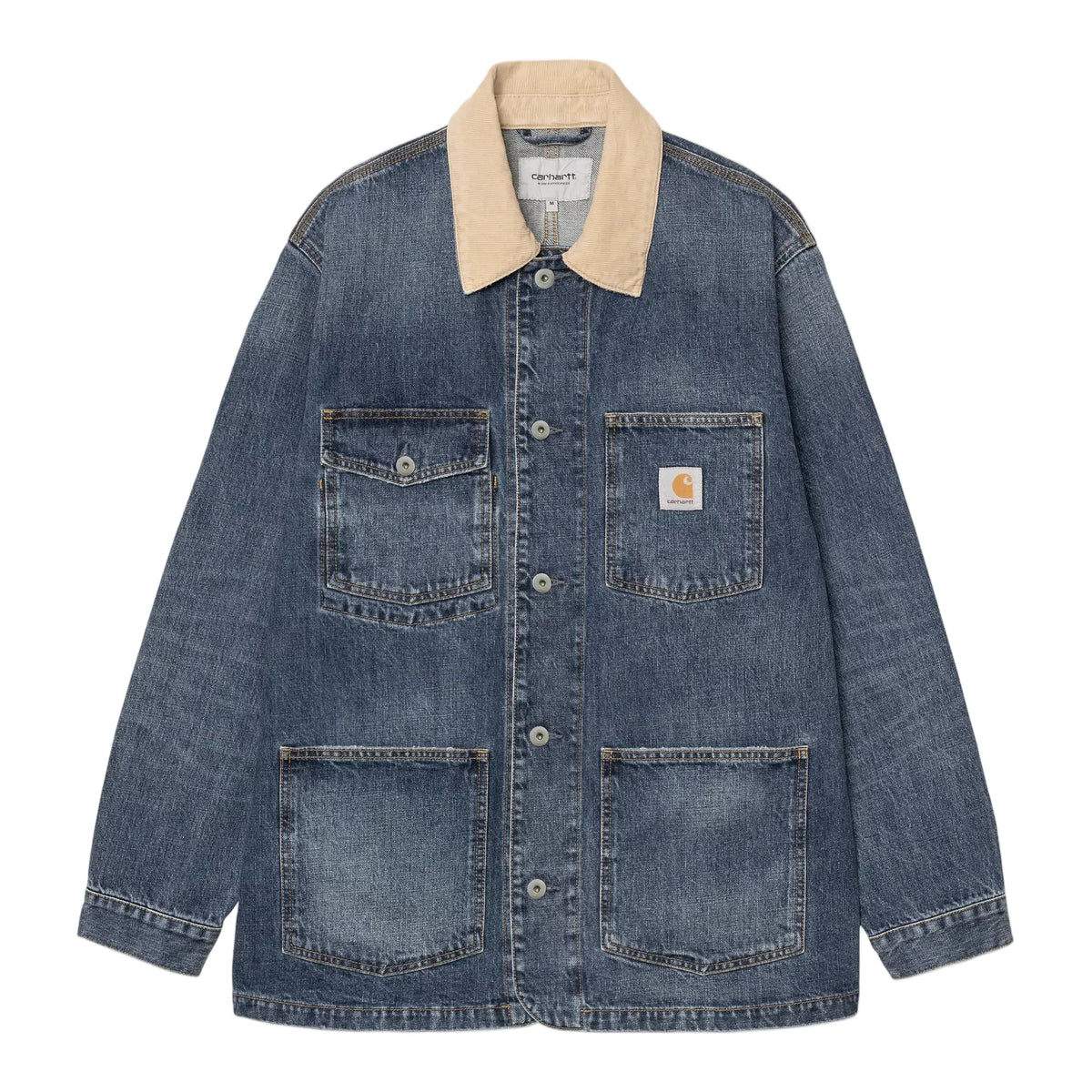Warren Chore Coat/ summer / carhartt wip / dark used wash