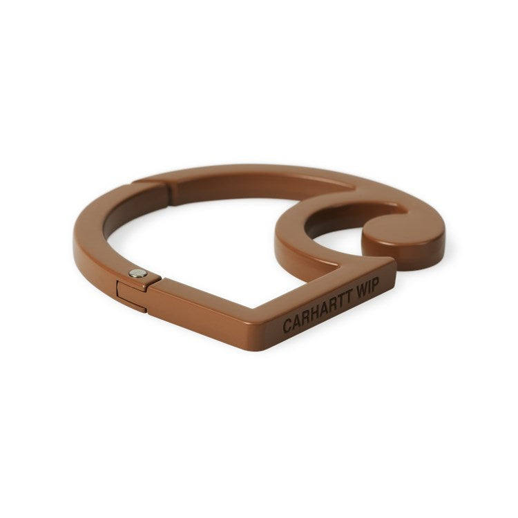 C-Logo Carabiner  / CARHARTT WIP / BROWN