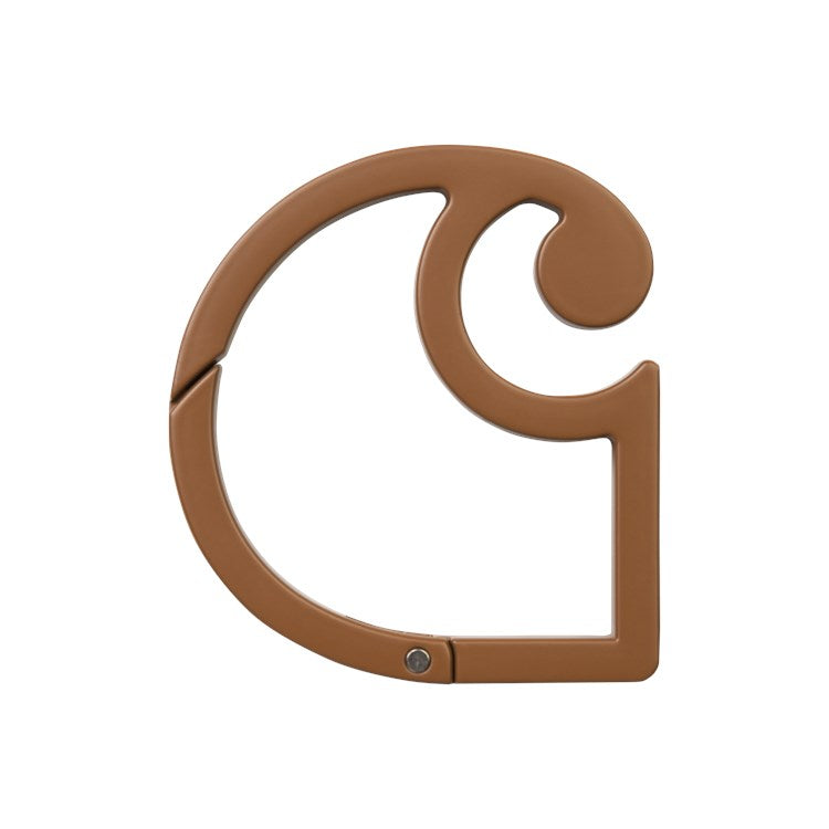 C-Logo Carabiner  / CARHARTT WIP / BROWN