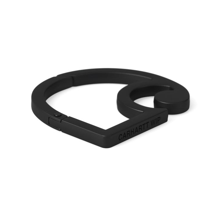 C-Logo Carabiner  / CARHARTT WIP / BLACK
