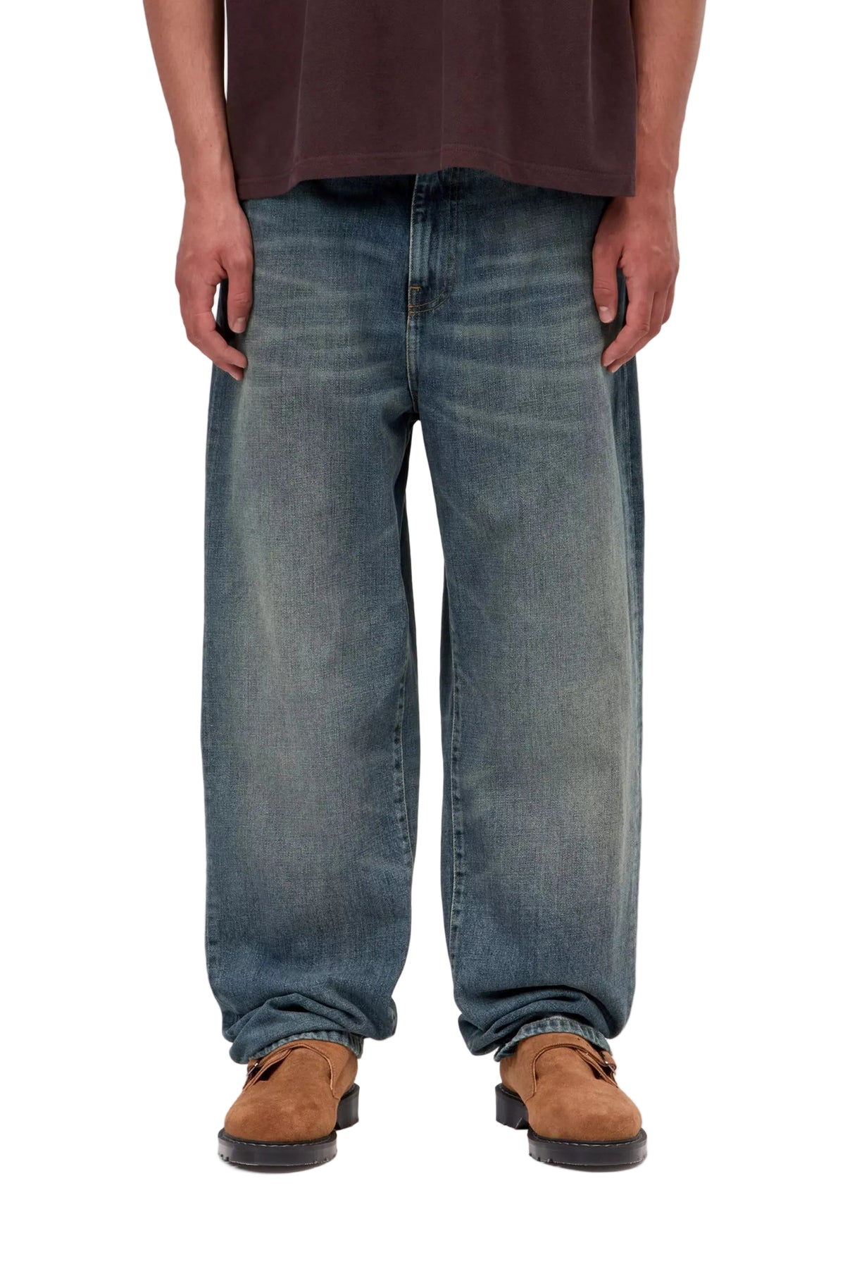 Aaron Pant/ carhartt wip / blue worn used