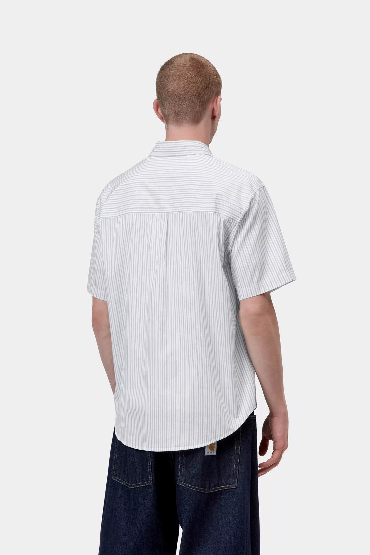 S/S Keene Shirt / carhartt wip / Keene Stripe, White
