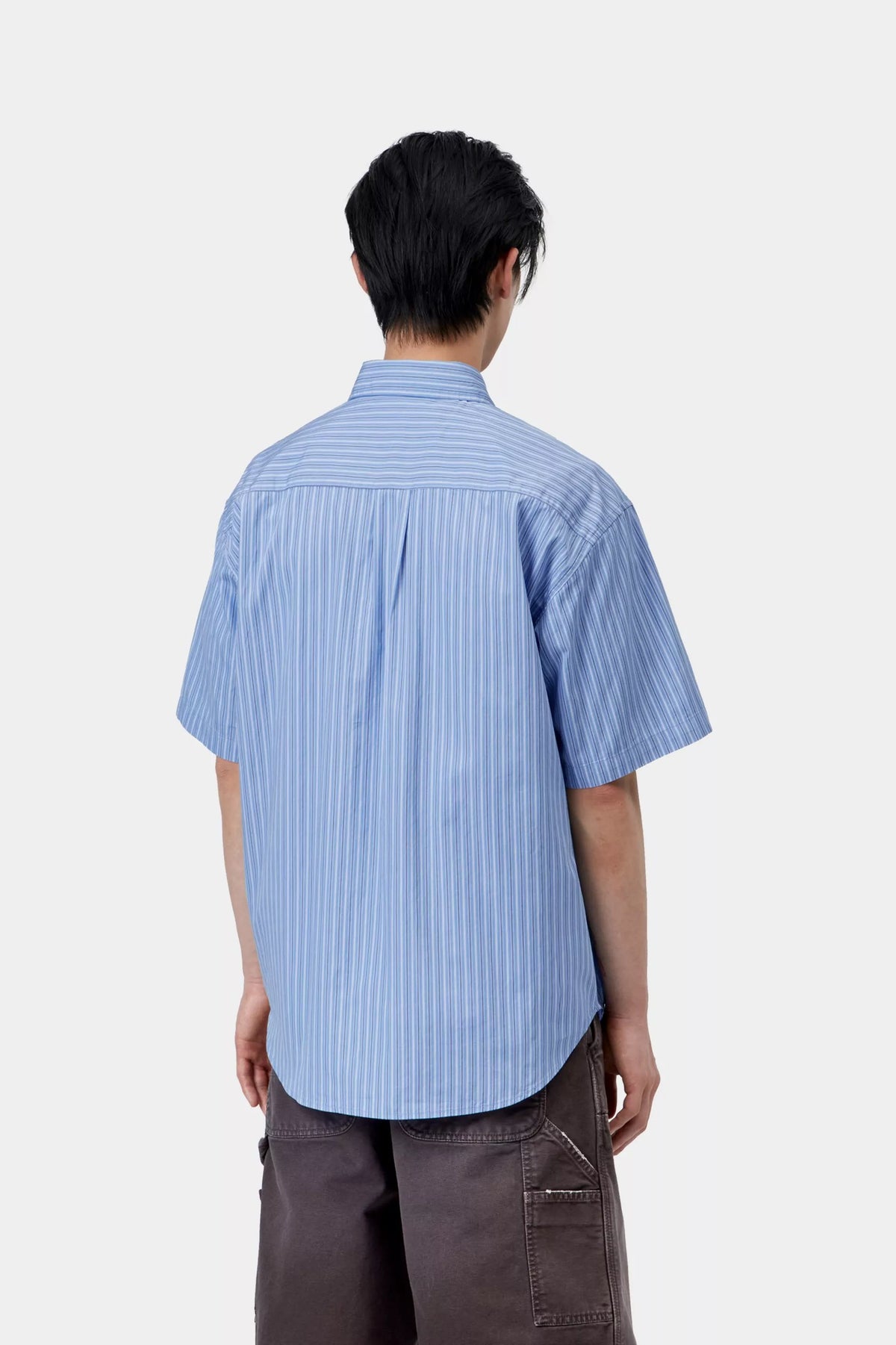 S/S Keene Shirt / carhartt wip / Keene Stripe, Curacao