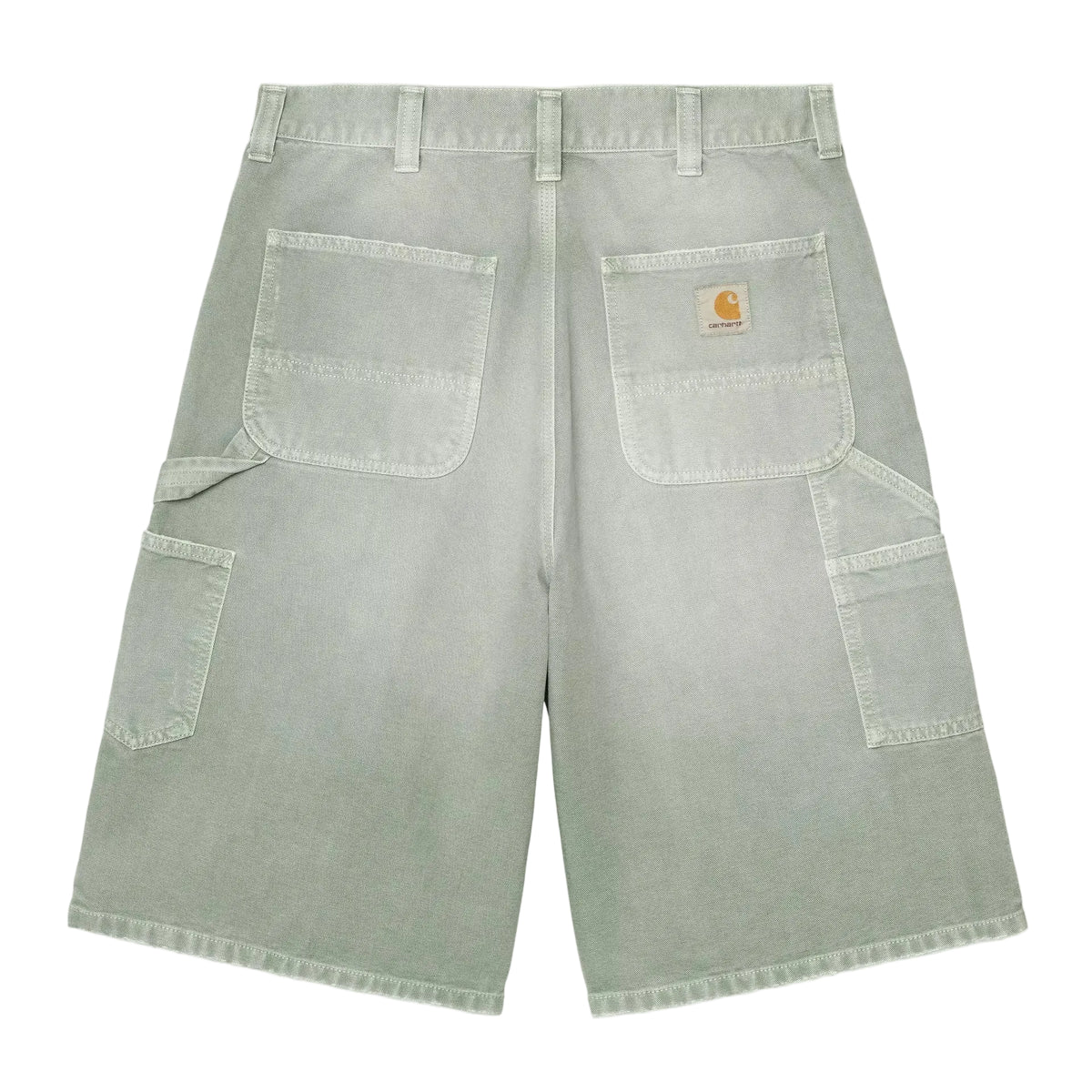 OG Double Knee Short / carhartt wip / Shady Green, Destroy wash