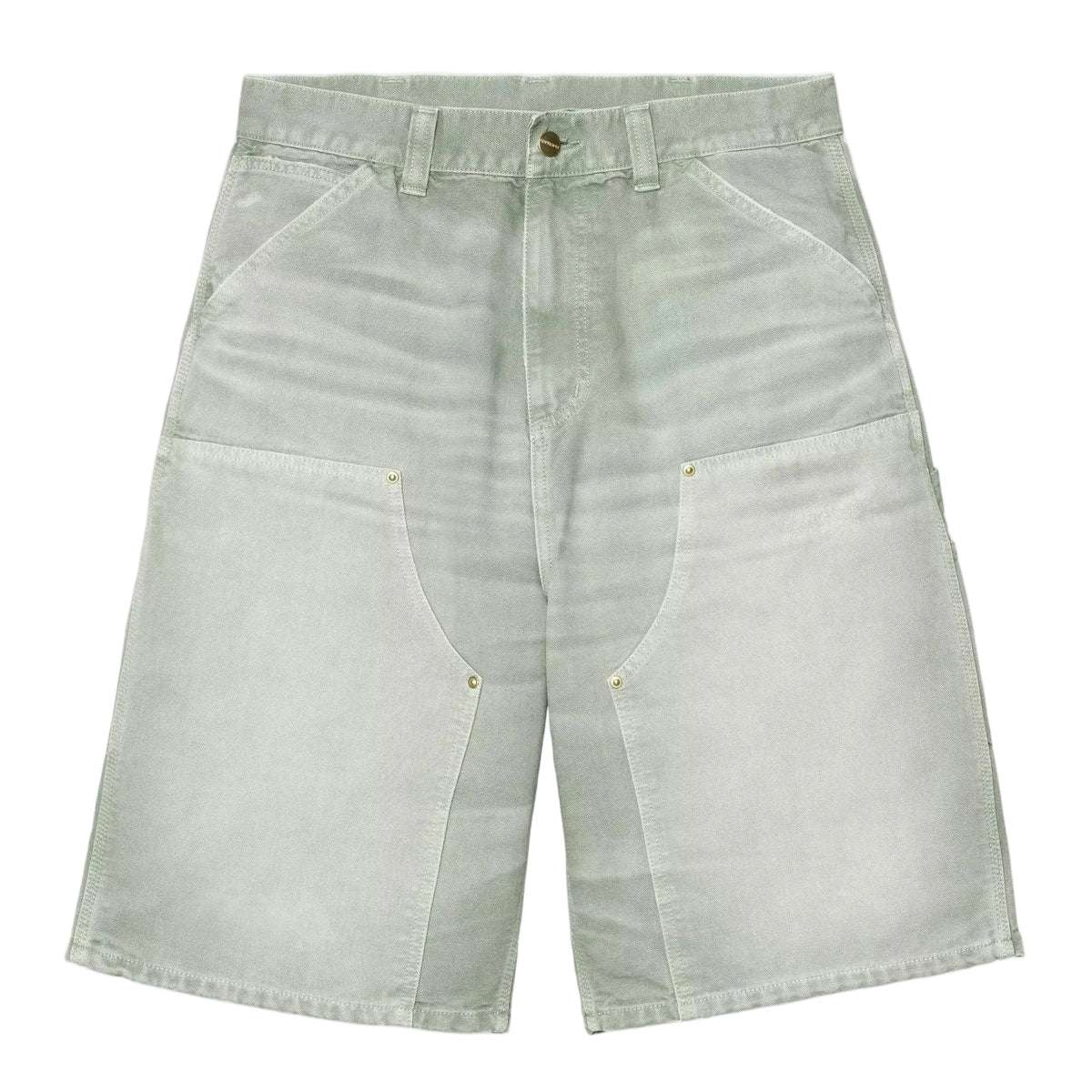 OG Double Knee Short / carhartt wip / Shady Green, Destroy wash