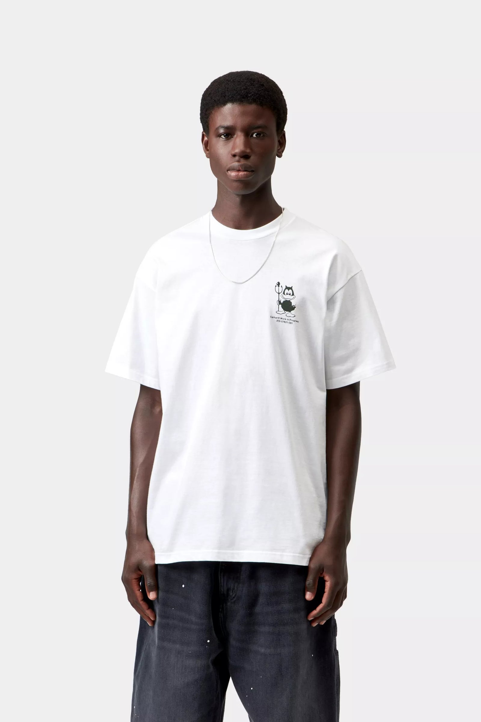S/S Bumper Car T-Shirt / carhartt wip / white