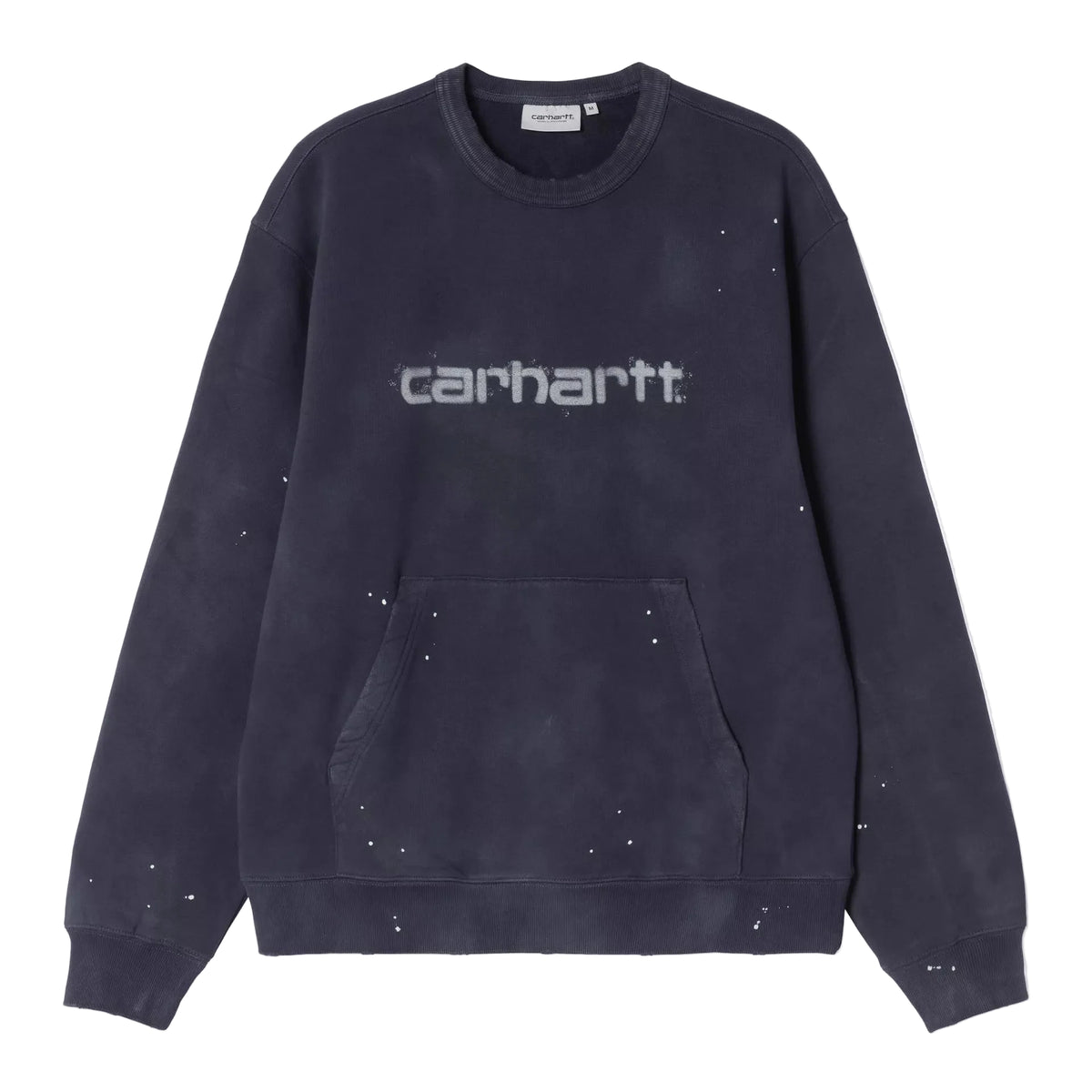 Painter Sweatshirt / carhartt wip / Dark Navy, Destroy wash, splatter