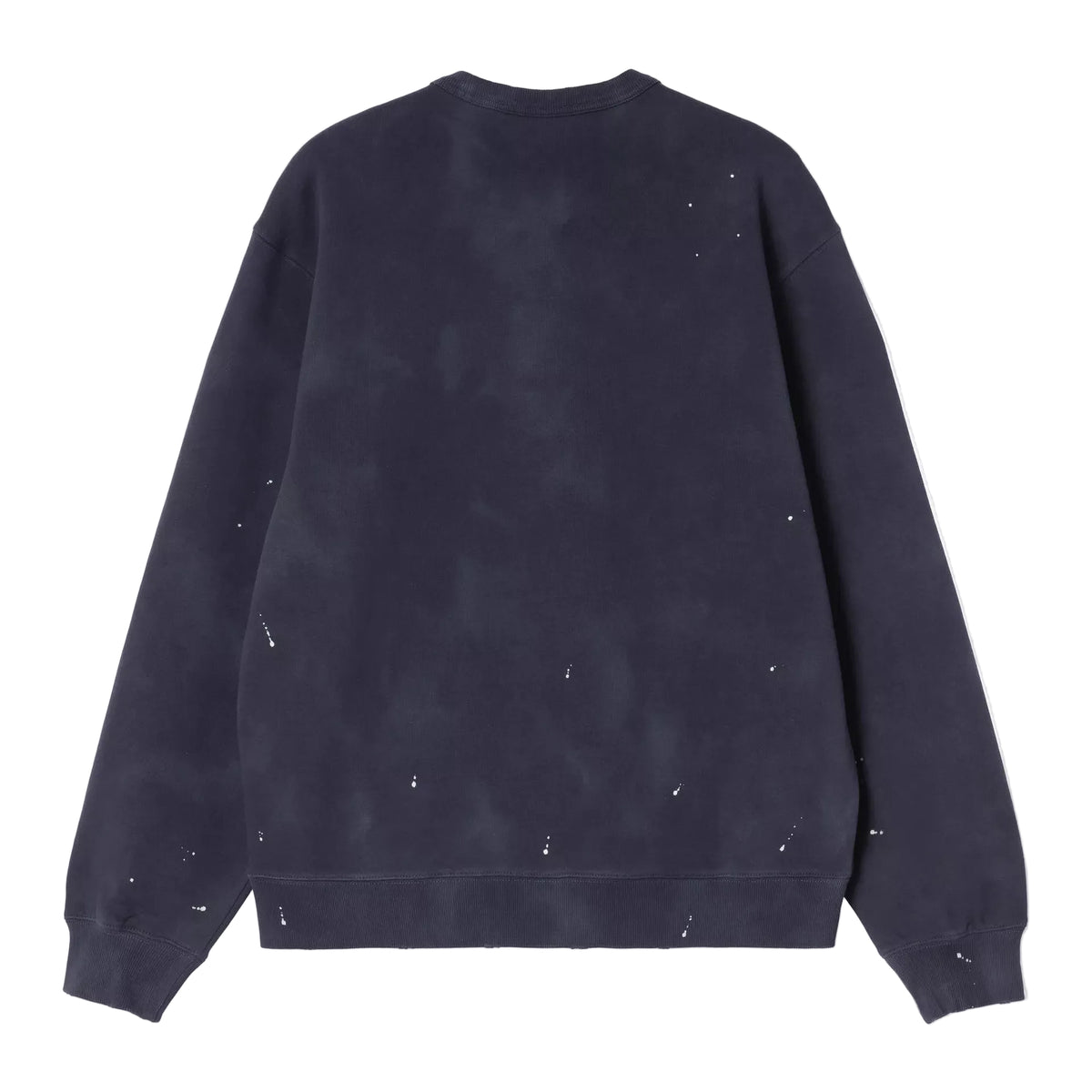 Painter Sweatshirt / carhartt wip / Dark Navy, Destroy wash, splatter