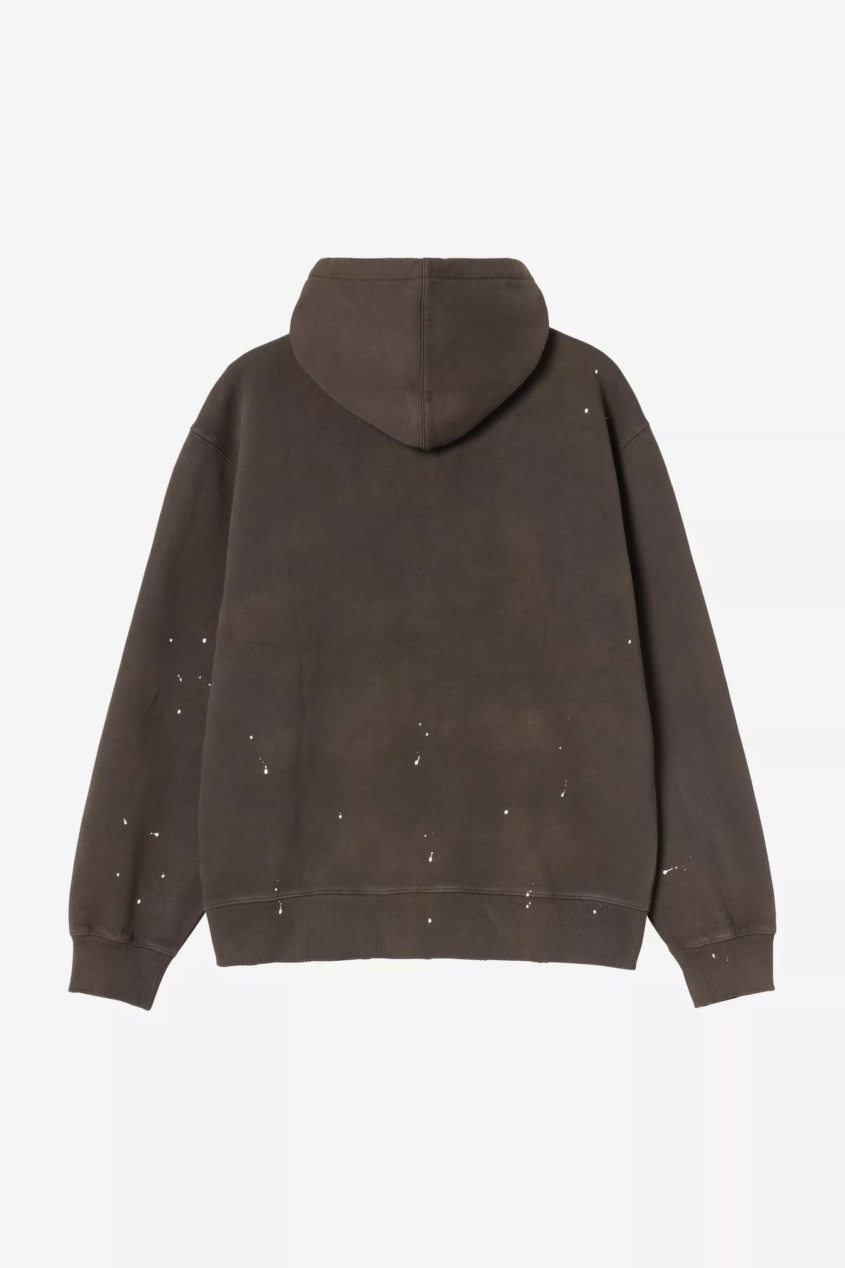 hooded painter jacket / carhartt wip / Tobacco, Destroy wash, splatter