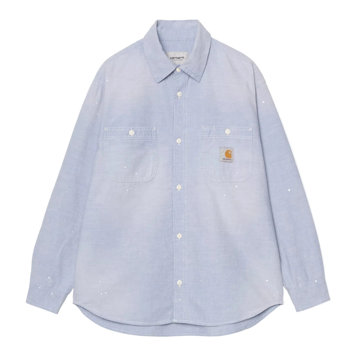 L/S Painter Shirt / carhartt wip / Blue, Worn used, splatter