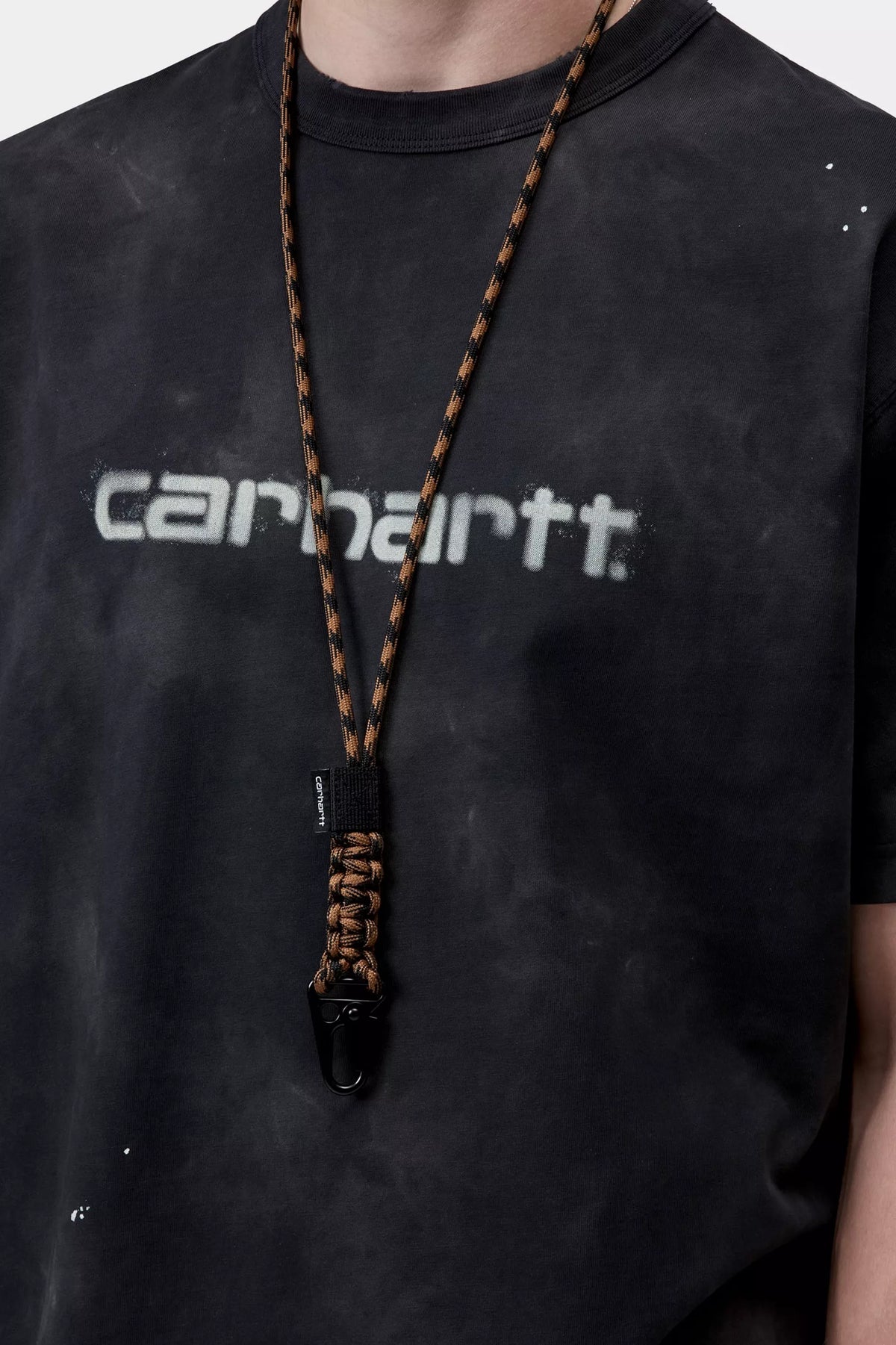 Rope Keychain / Hamilton Brown / Black