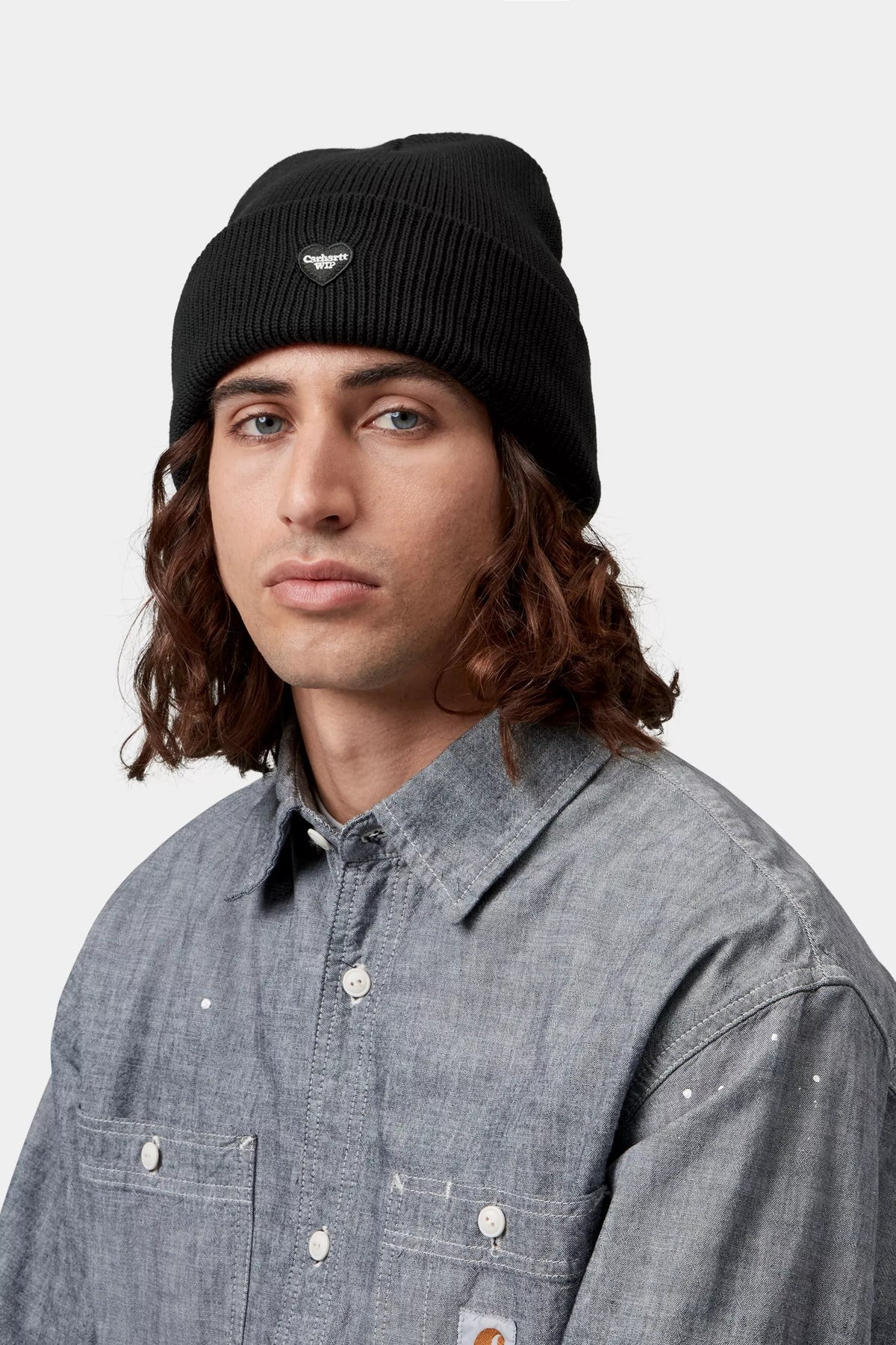 Small Heart Beanie / carhartt wip / black