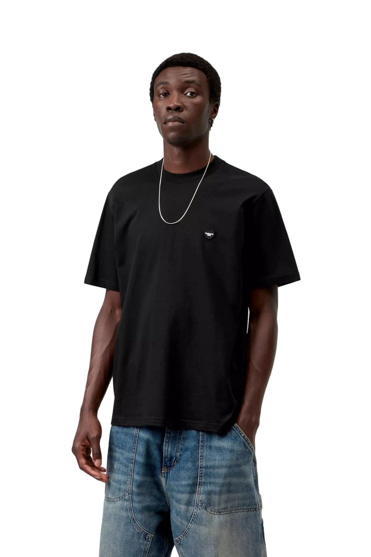 S/S Small Heart T-Shirt / carhartt wip / black