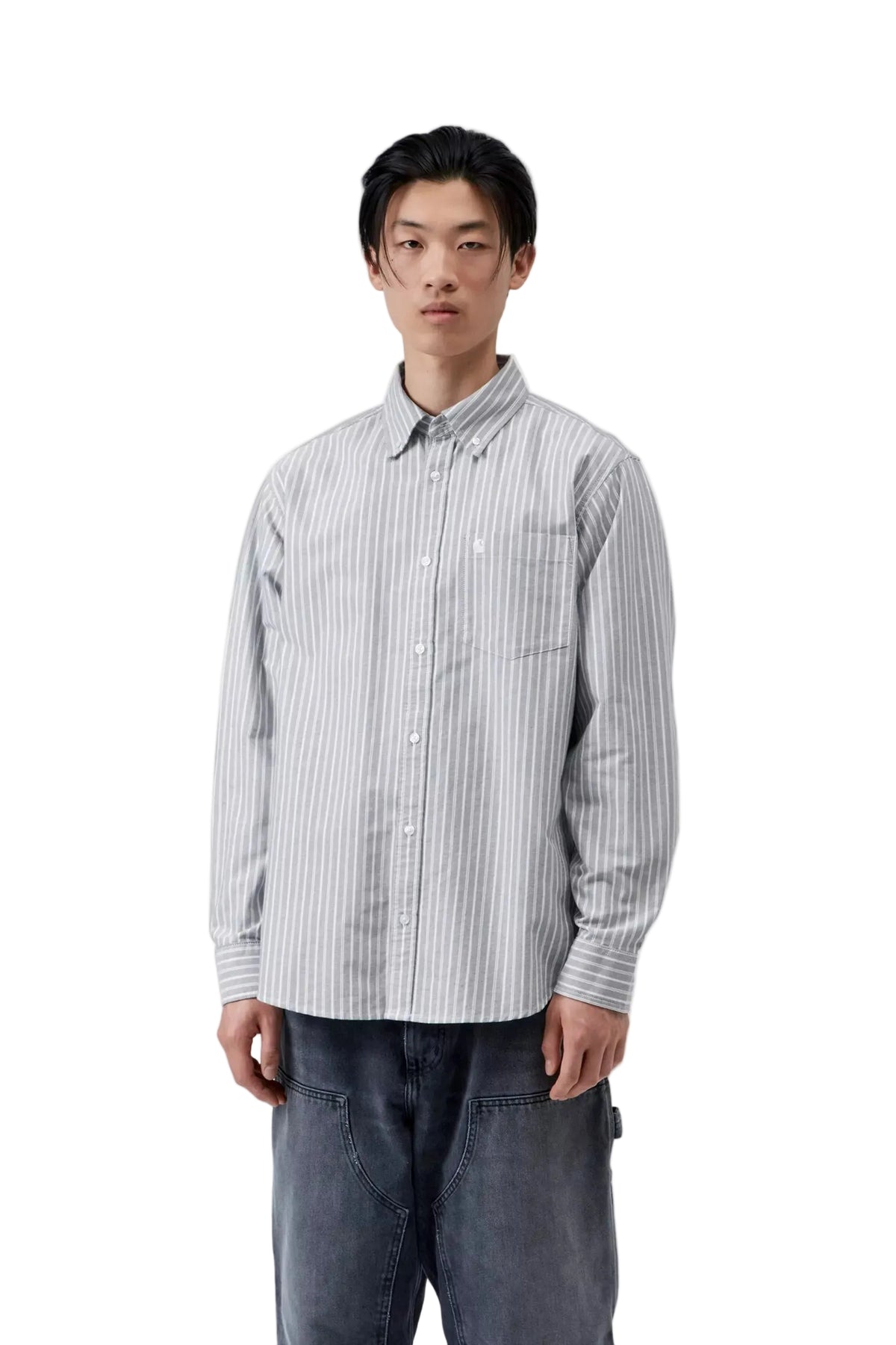 L/S Kanan Shirt / carhartt wip / Kanan Stripe, Black