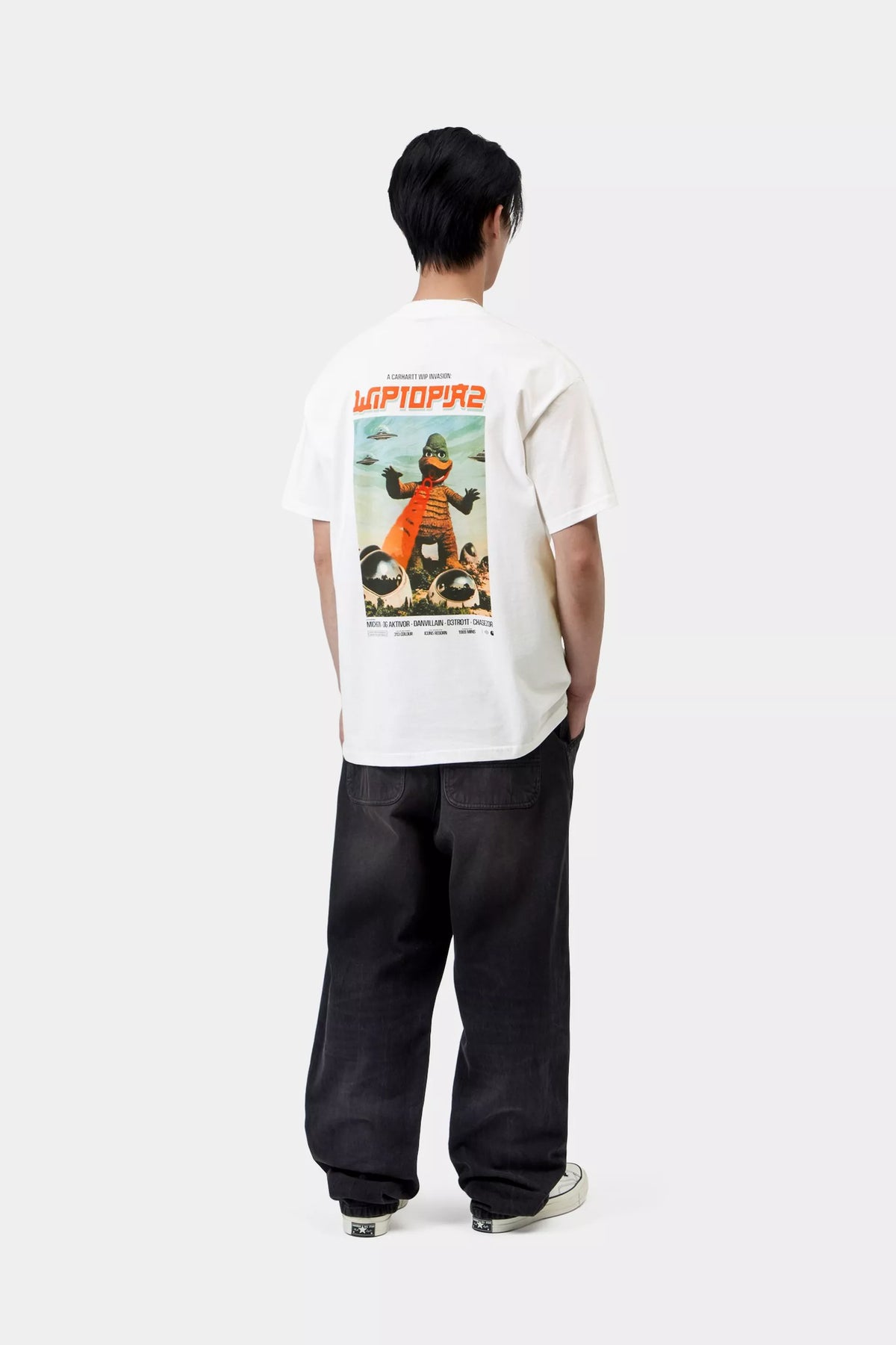 S/S Wiptopia II T-Shirt / CARHARTT WIP / WHITE