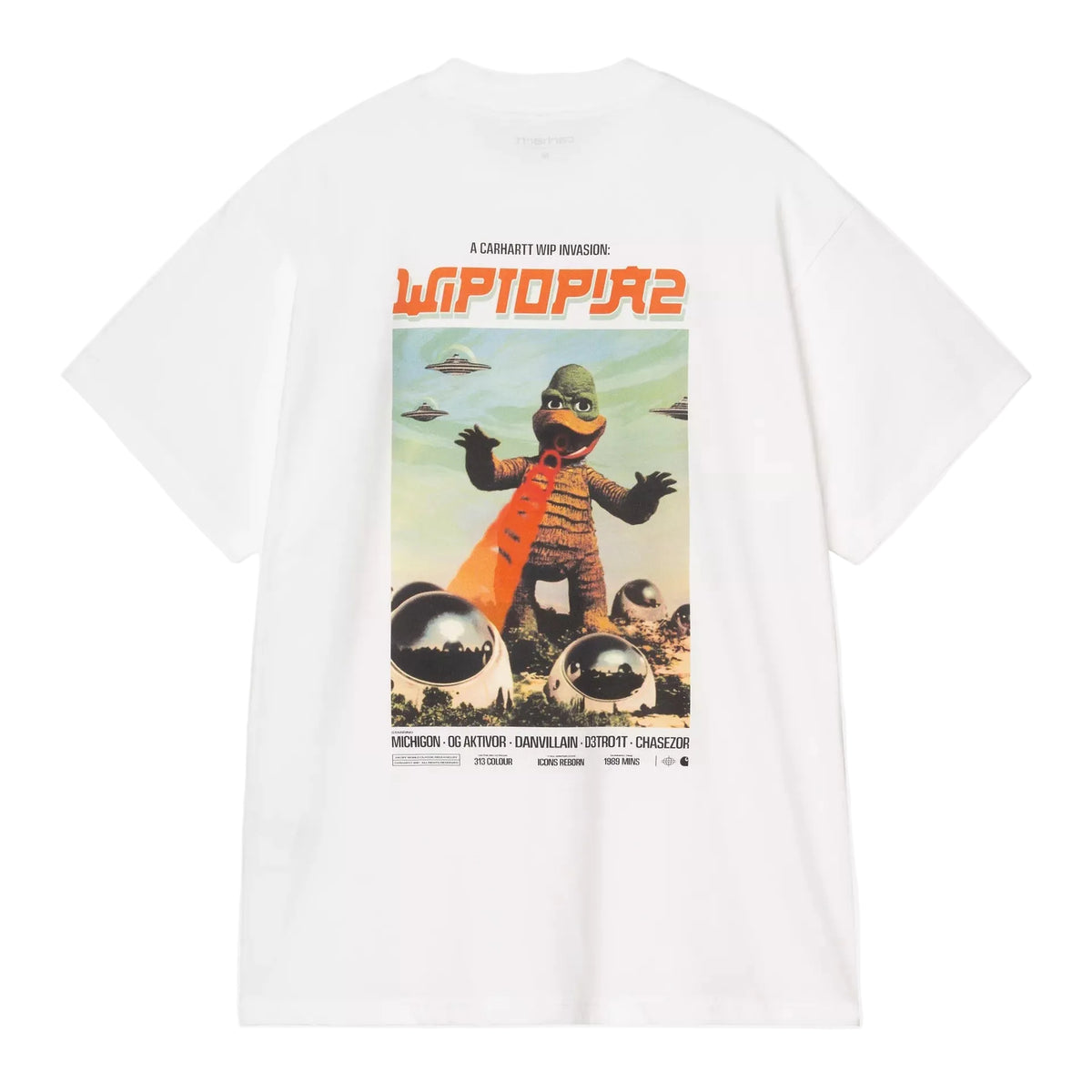 S/S Wiptopia II T-Shirt / CARHARTT WIP / WHITE