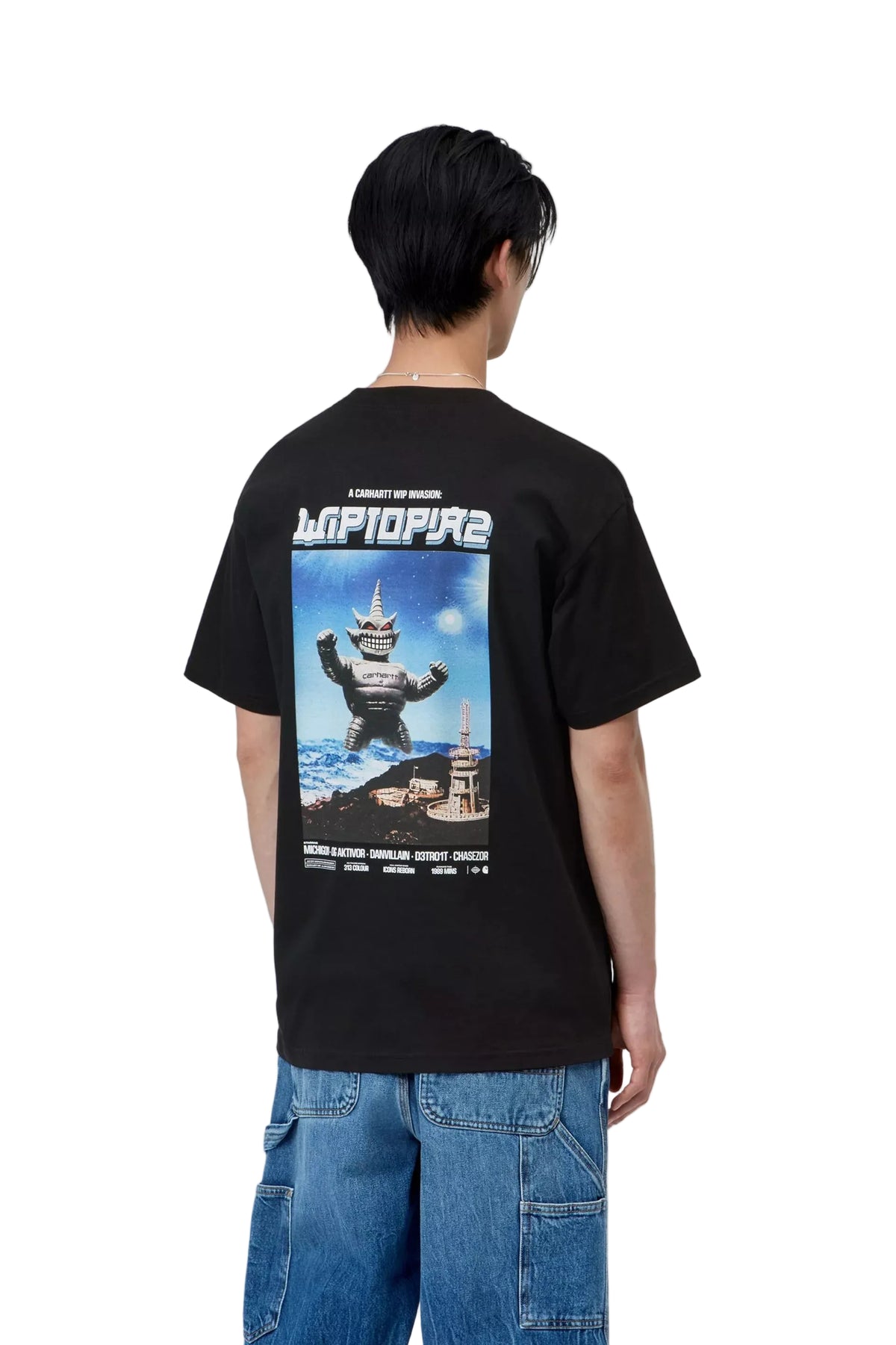 S/S Wiptopia II T-Shirt / carhartt wip / black