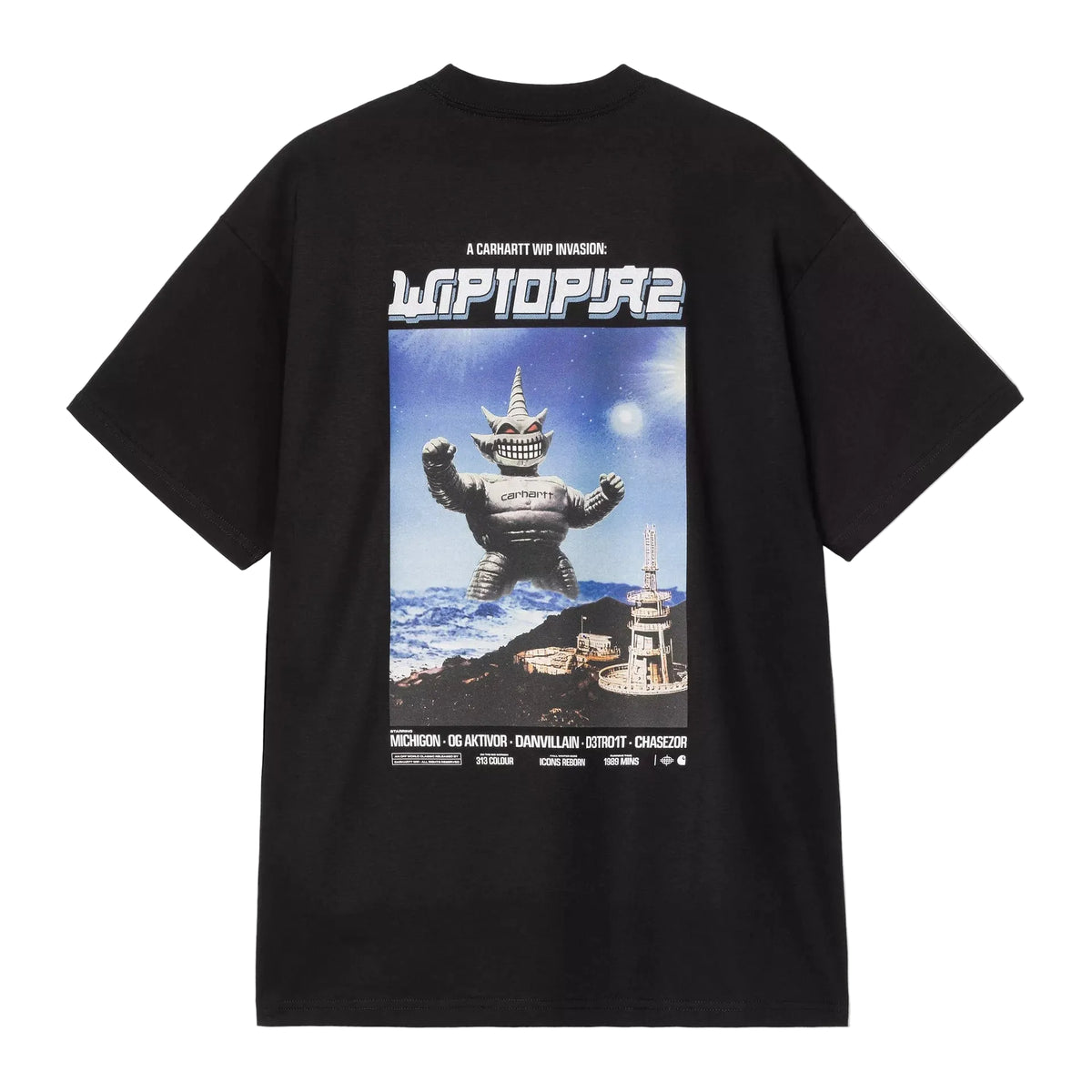 S/S Wiptopia II T-Shirt / carhartt wip / black