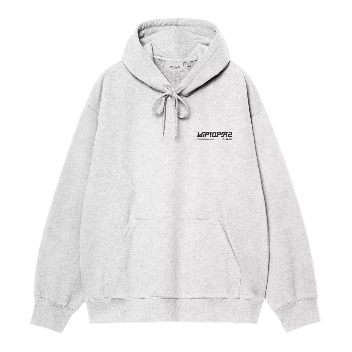 Hooded Wiptopia II Sweat Ash Heather / carhartt wip
