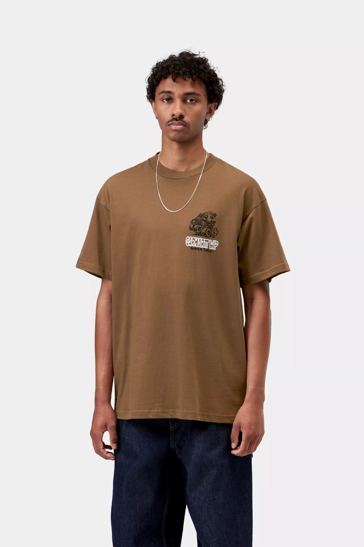S/S Hot Rat T-Shirt / CARHARTT WIP / WIP H BROWN