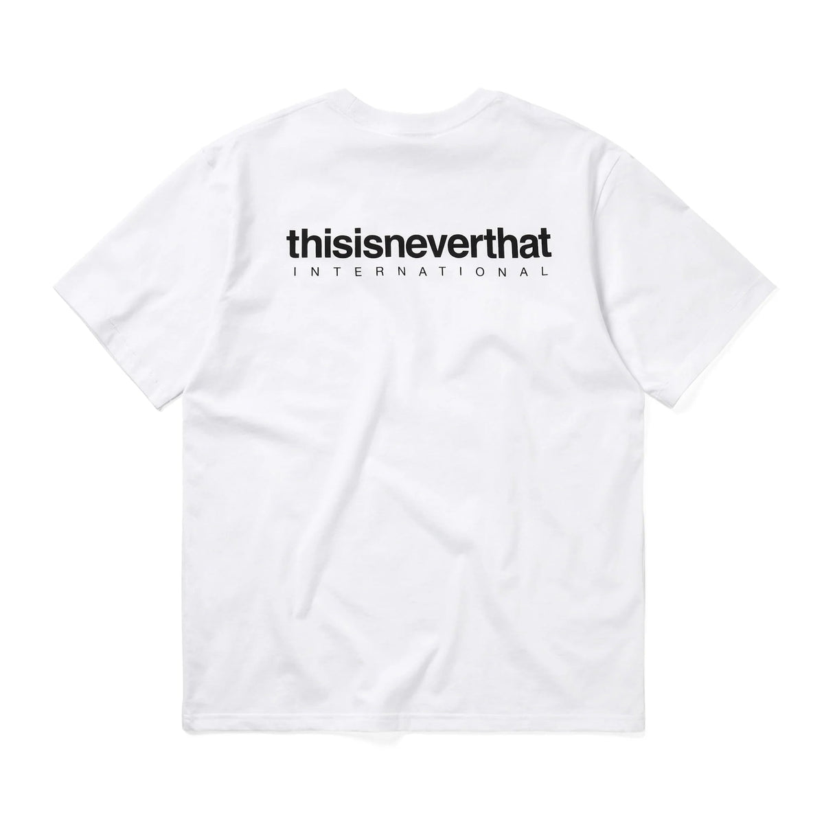 INTL. Logo Tee White/ THISISNEVERTHAT
