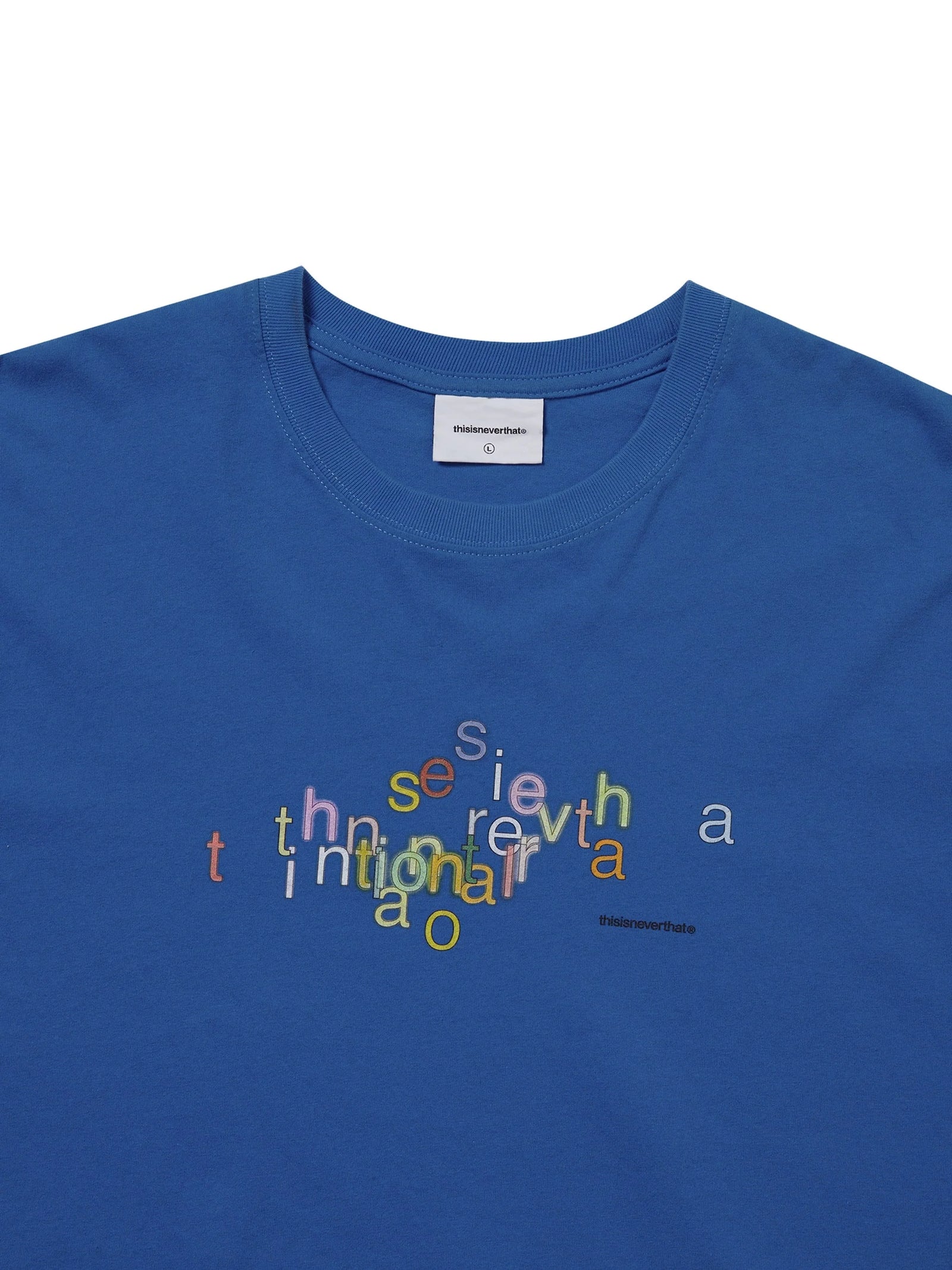 International Tee Blue / THISISNEVERTHAT