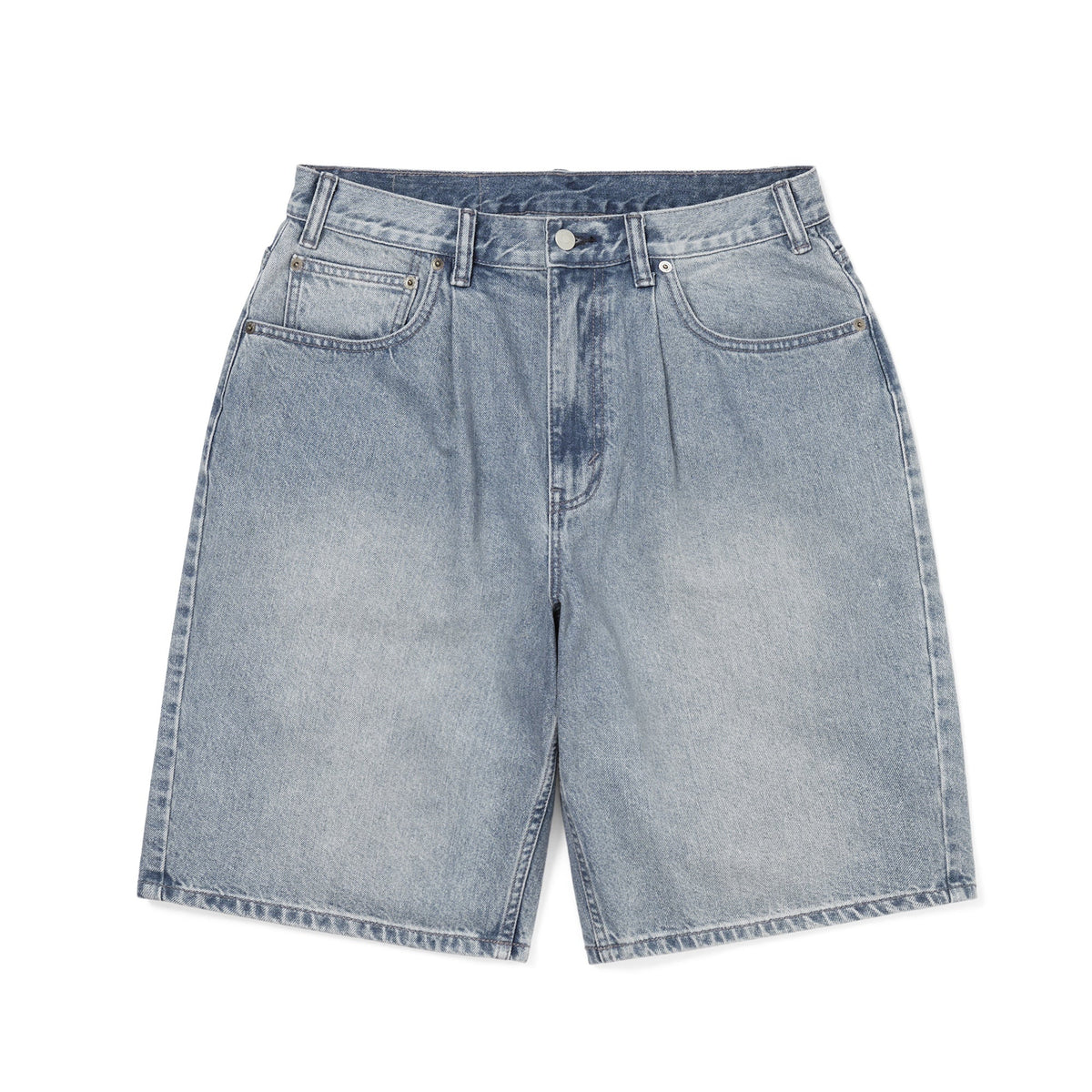 Loose Denim Short Washed Blue / THISISNEVERTHAT