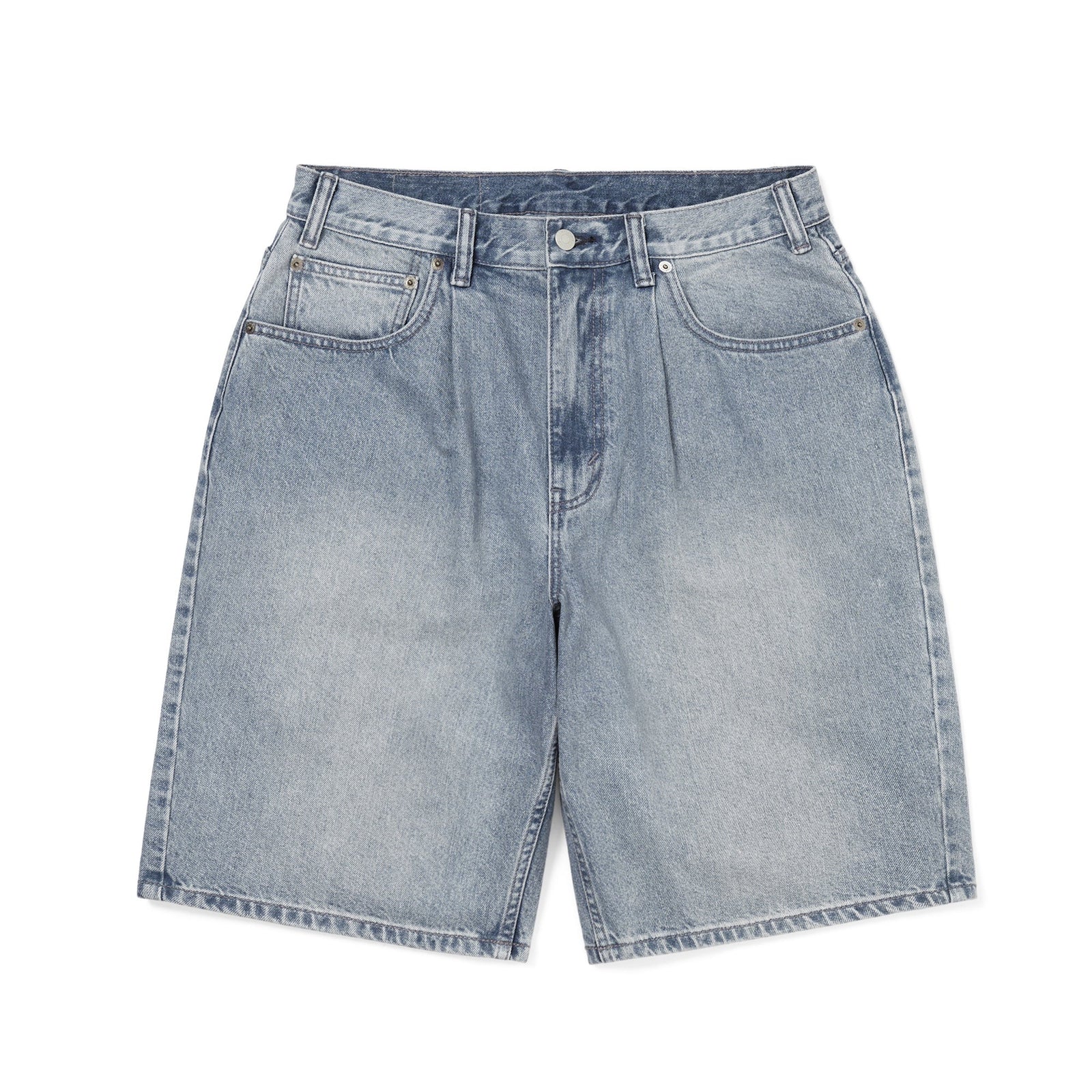 Loose Denim Short Washed Blue / THISISNEVERTHAT