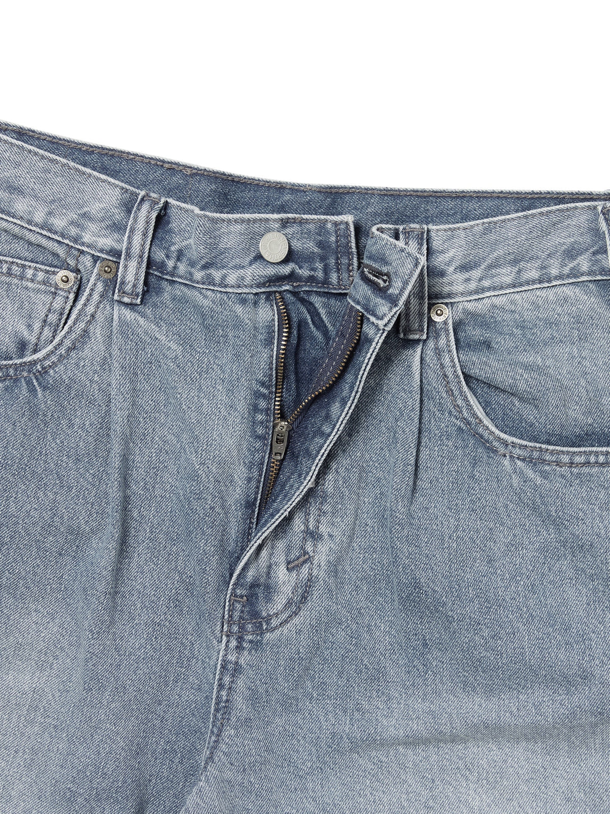 Loose Denim Short Washed Blue / THISISNEVERTHAT