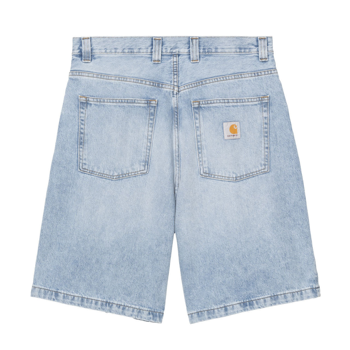 Brandon Short / carhartt wip / blue heavy worn bleached