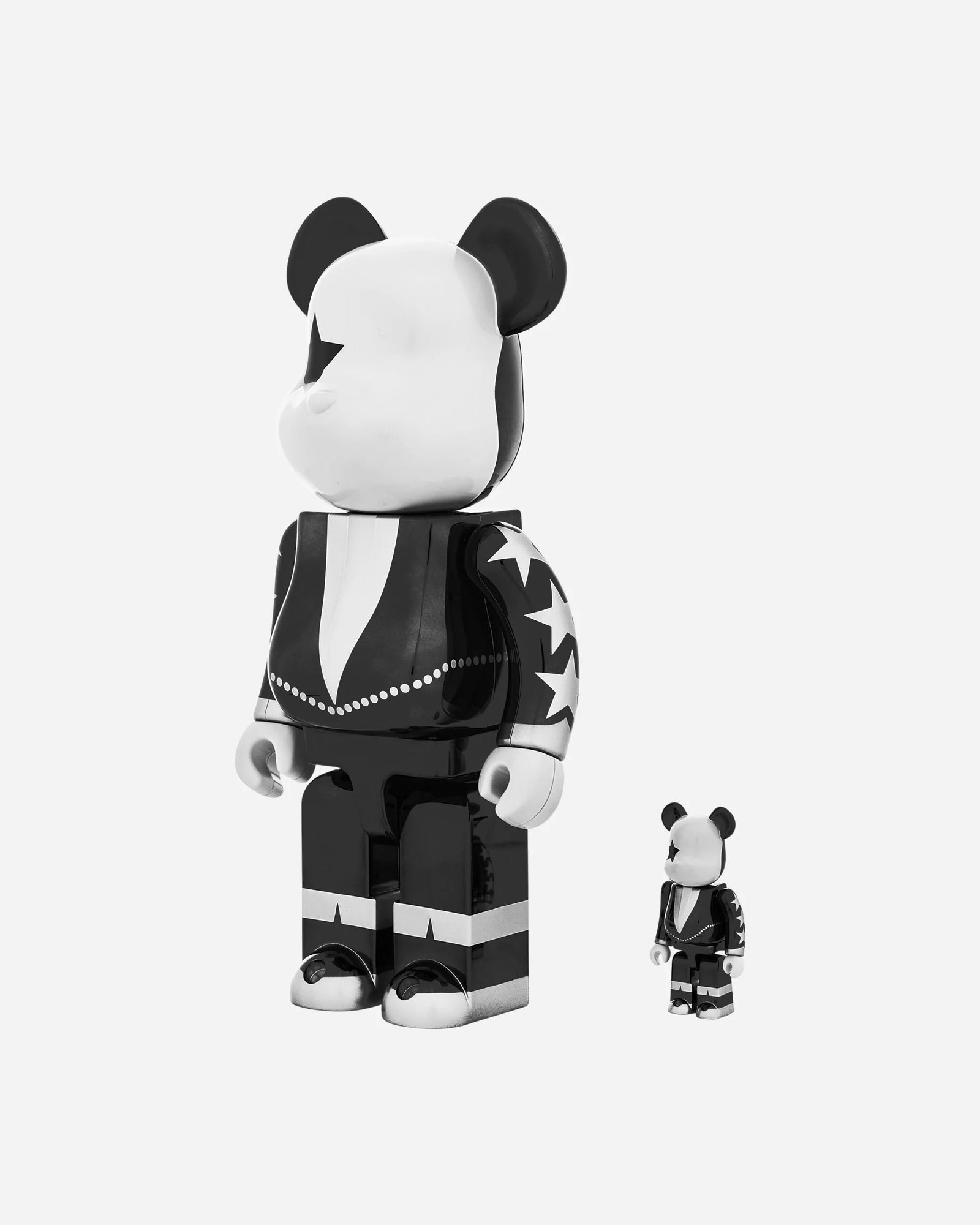 MEDICOM TOY / 100%+400% KISS STARCHILD CHROME BE@RBRICK