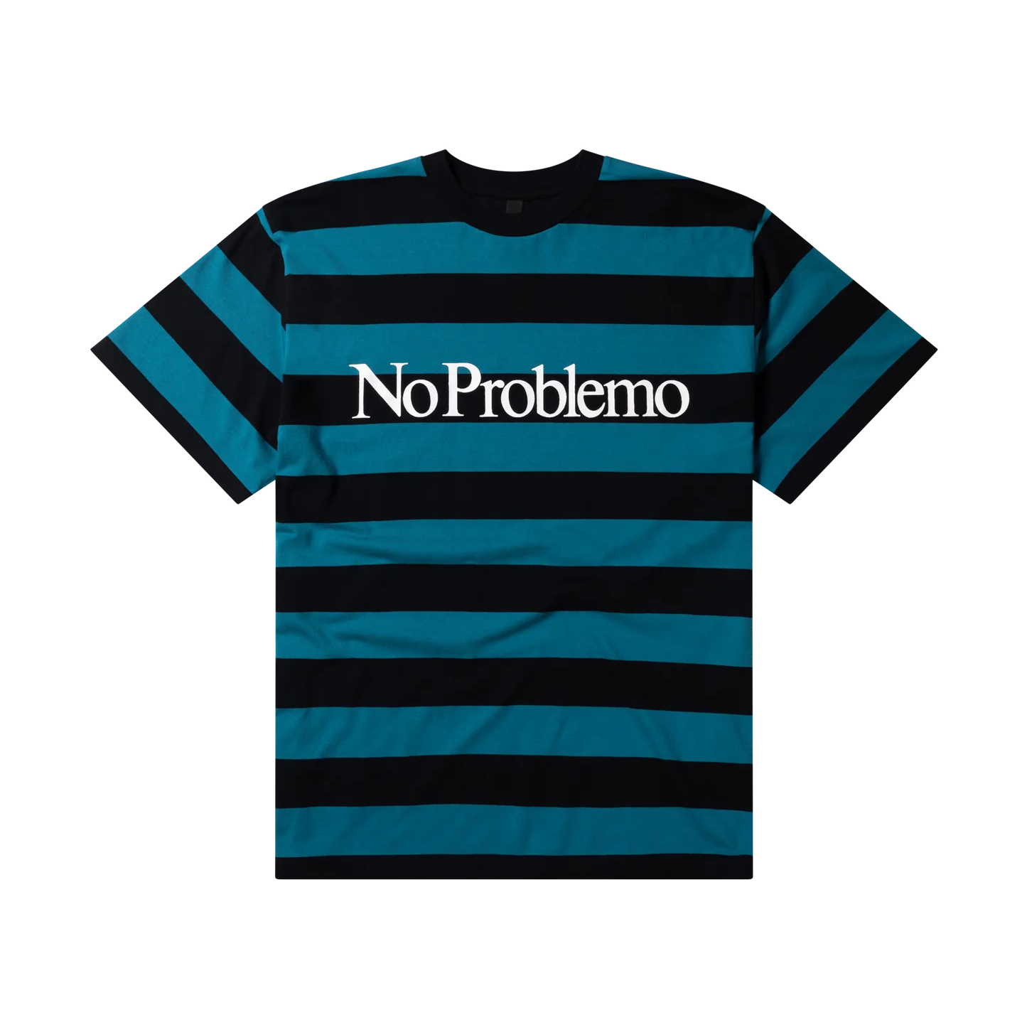 No Problemo Stripe SS Tee / multi