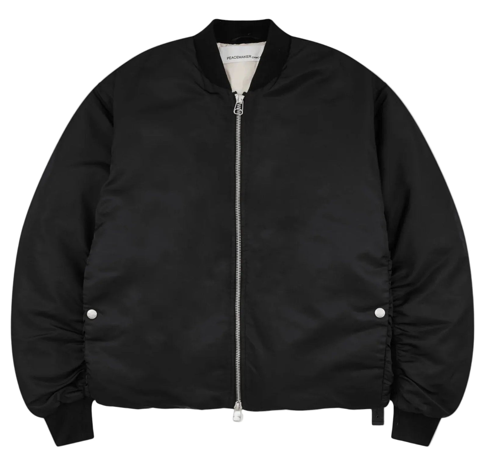 Minimal Bomber Jacket Black / peacemaker oamc