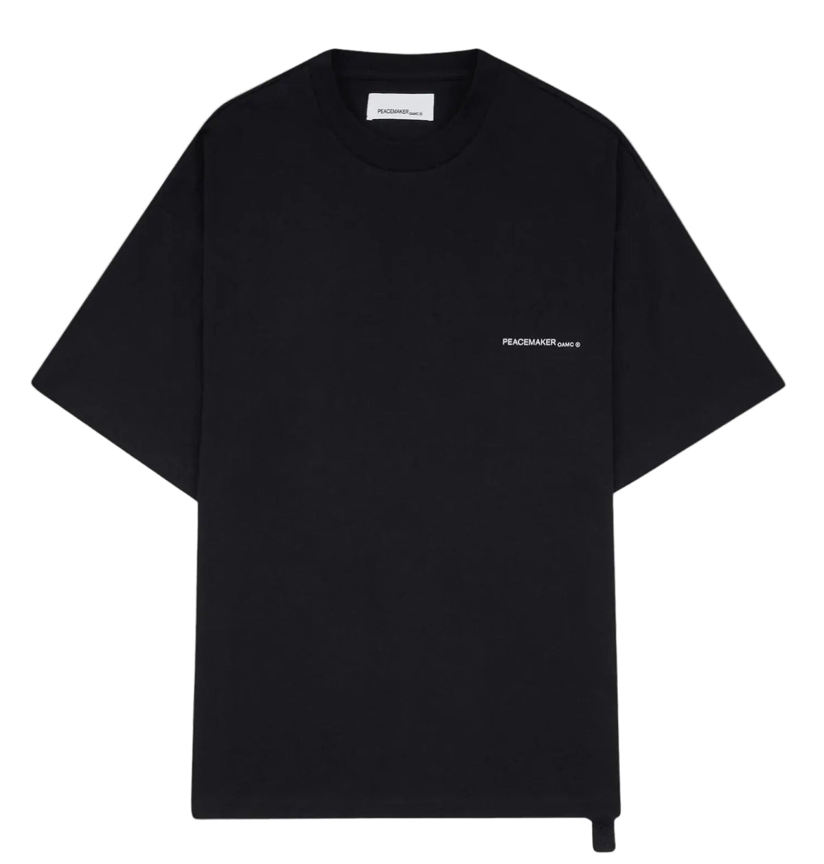 Tree Over Print Oversized Fit T-Shirt Black / PEACEMAKER oamc