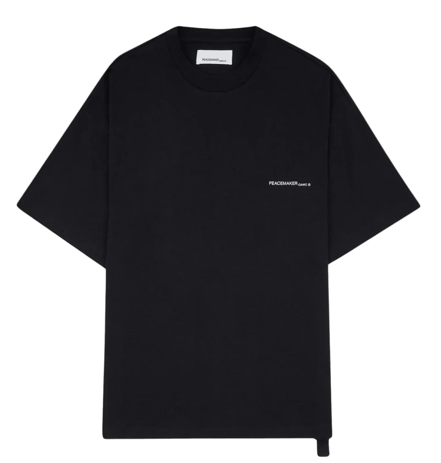 Tree Over Print Oversized Fit T-Shirt Black / PEACEMAKER oamc