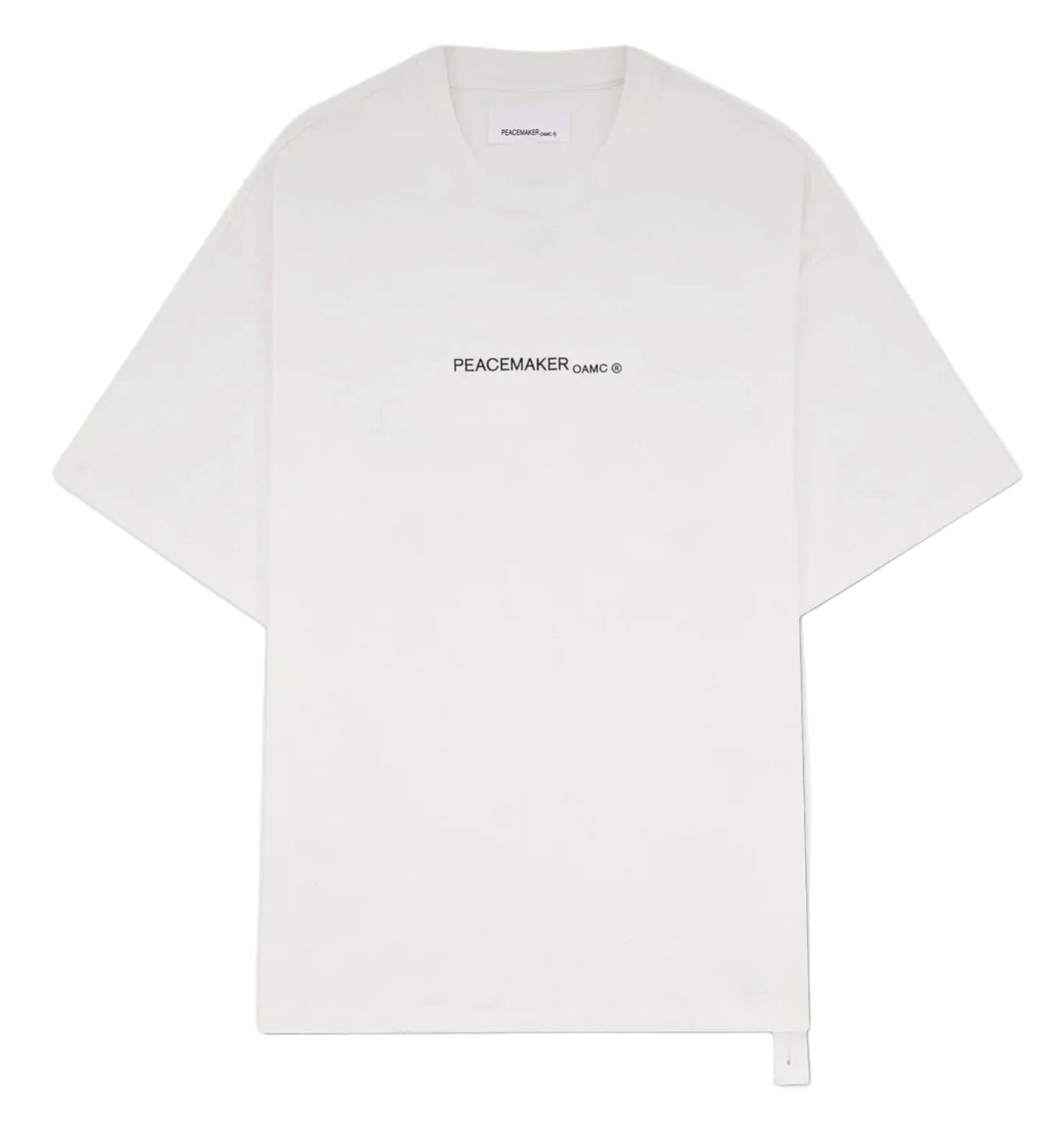 Birds Print Regular Fit T-Shirt White / peacemaker oamc