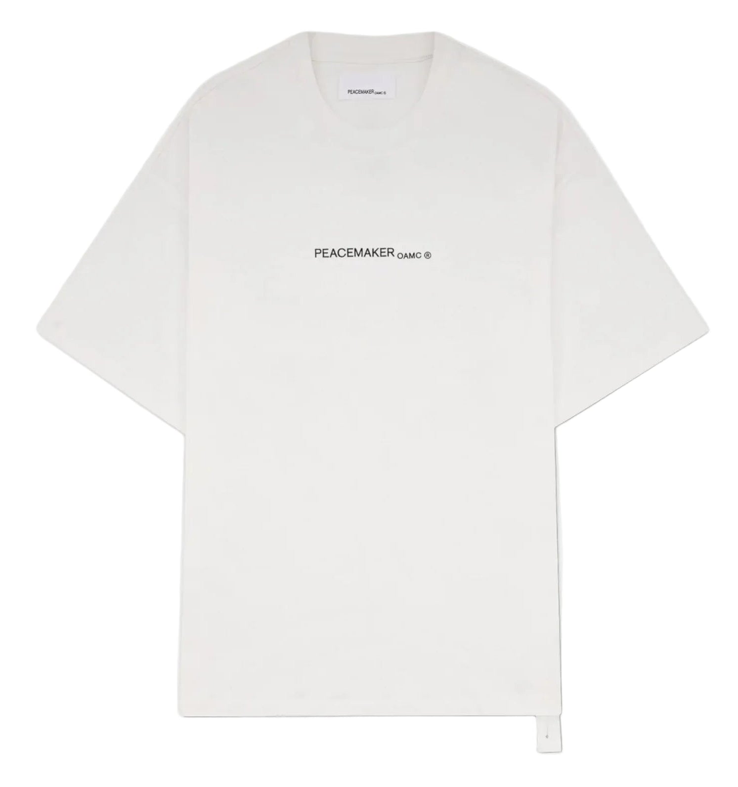 Birds Print Regular Fit T-Shirt White / peacemaker oamc