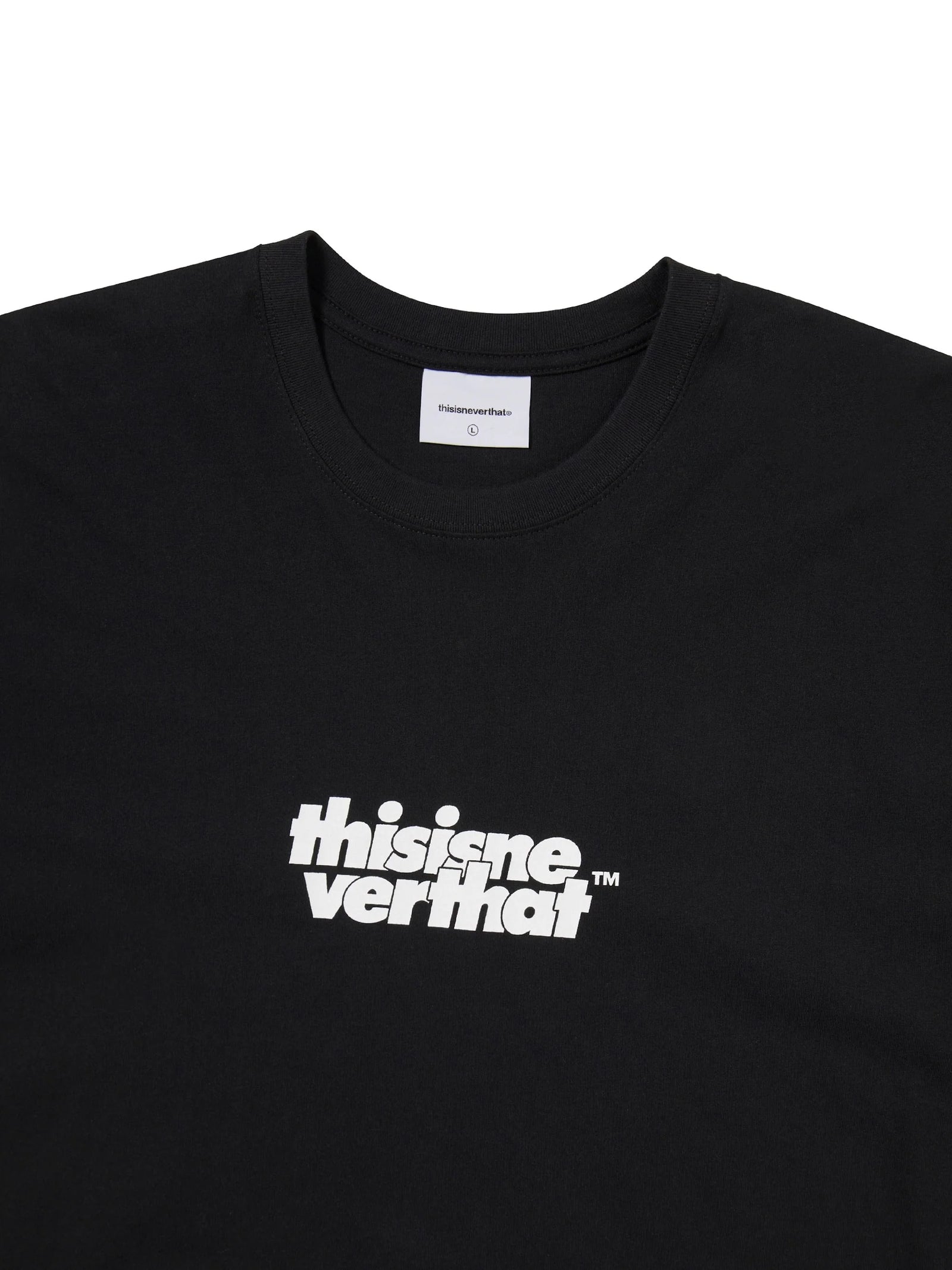 OL-Logo Tee Black / thisisneverthat