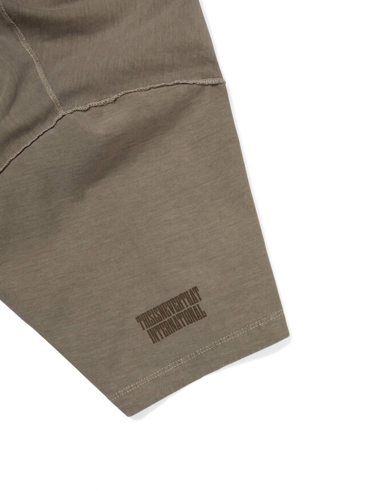 Overdyed Reverse Tee Desert Grey / thisisneverthat