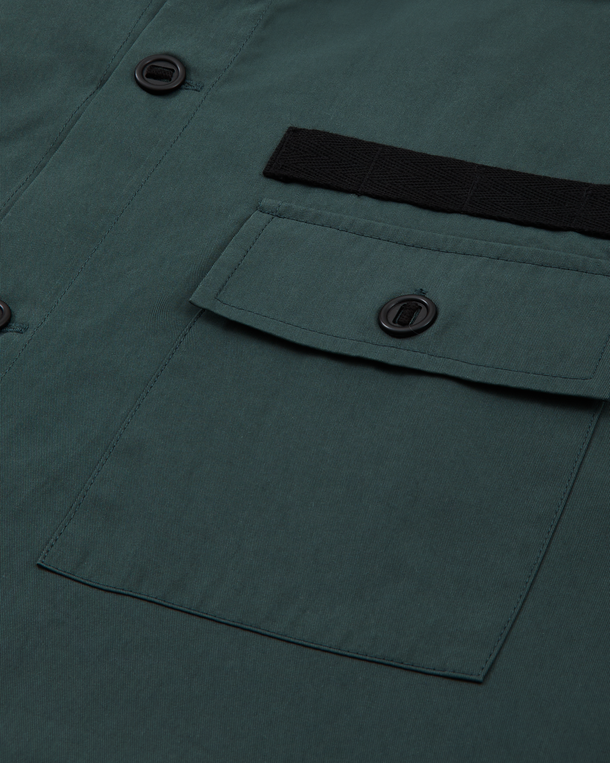 Hooded Shirt Dark Green / peacemaker oamc