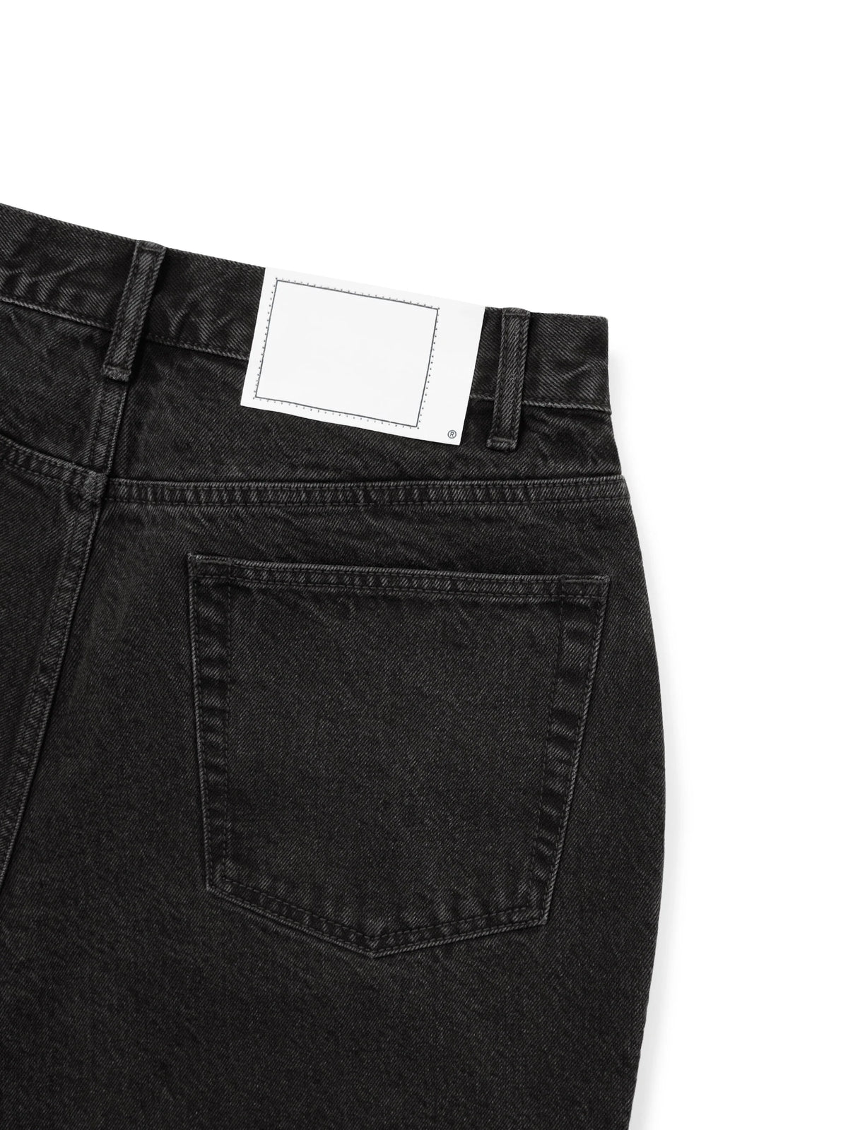 Relaxed Denim Short Black / THISISNEVERTHAT