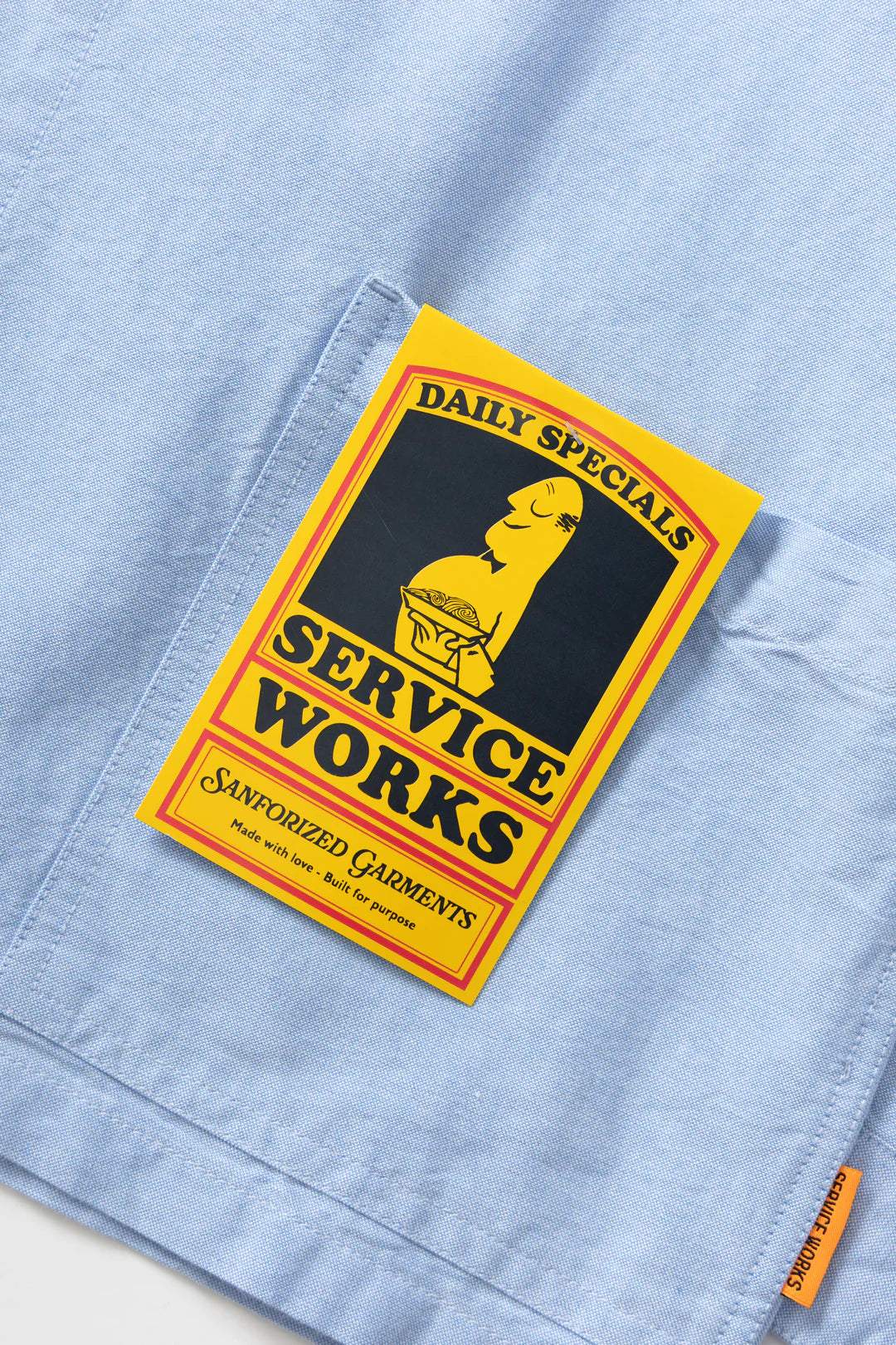 Waiter Shirt - Oxford Blue / SERVICE WORKS