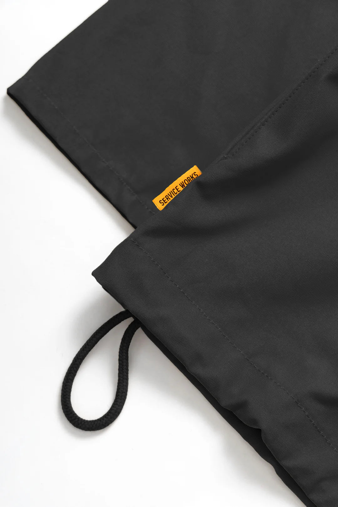 Waxed Cotton Allotment Parka - Black / service works