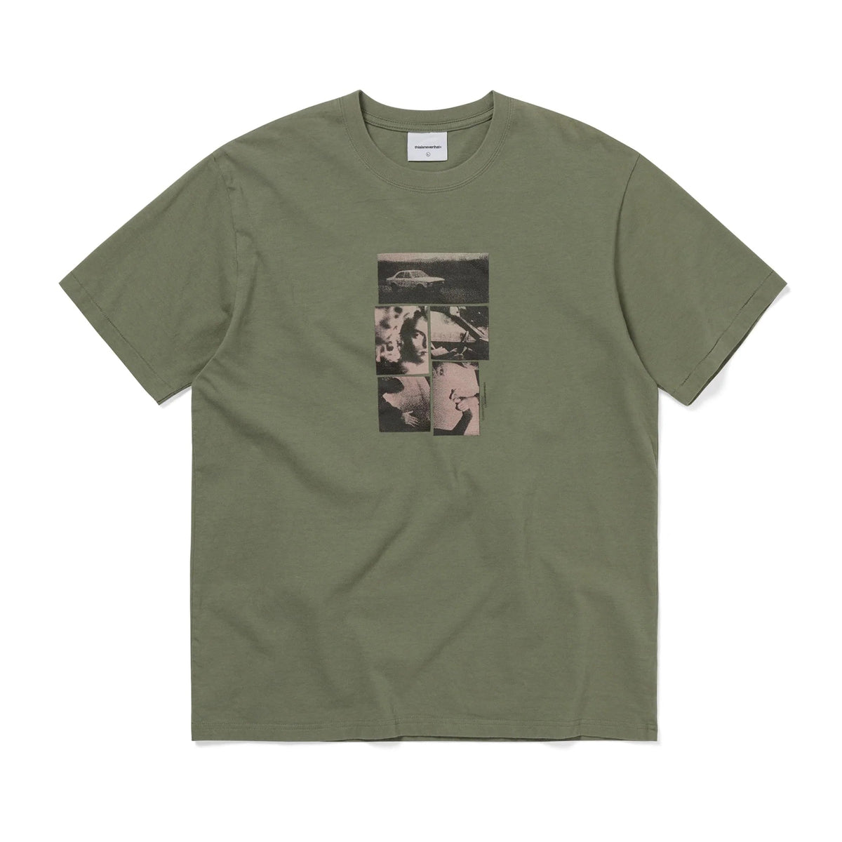 Scenes Tee Sage Green / THISISNEVERTHAT